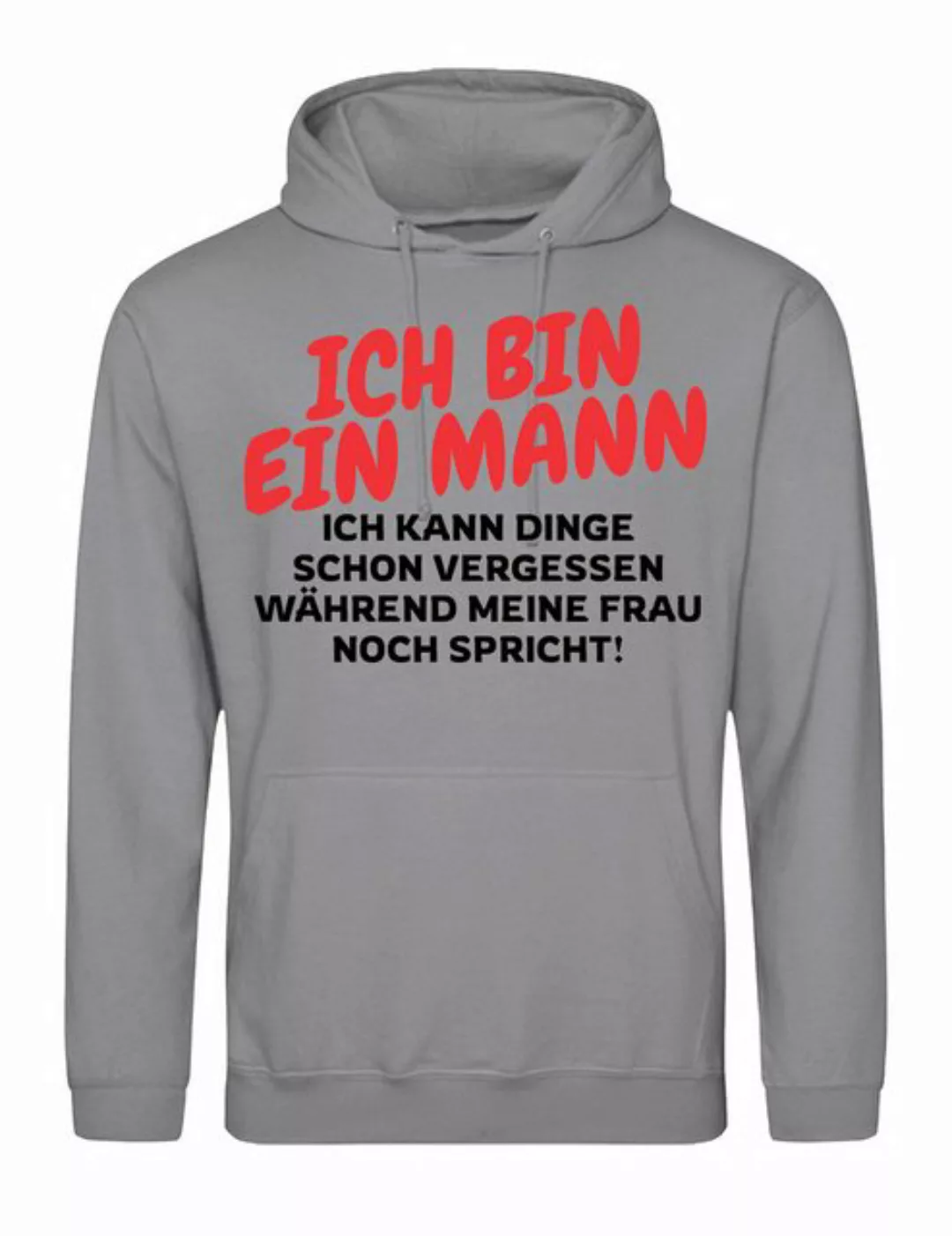 Youth Designz Kapuzenpullover "Ich bin ein Mann" Herren Hoodie Pullover Auf günstig online kaufen