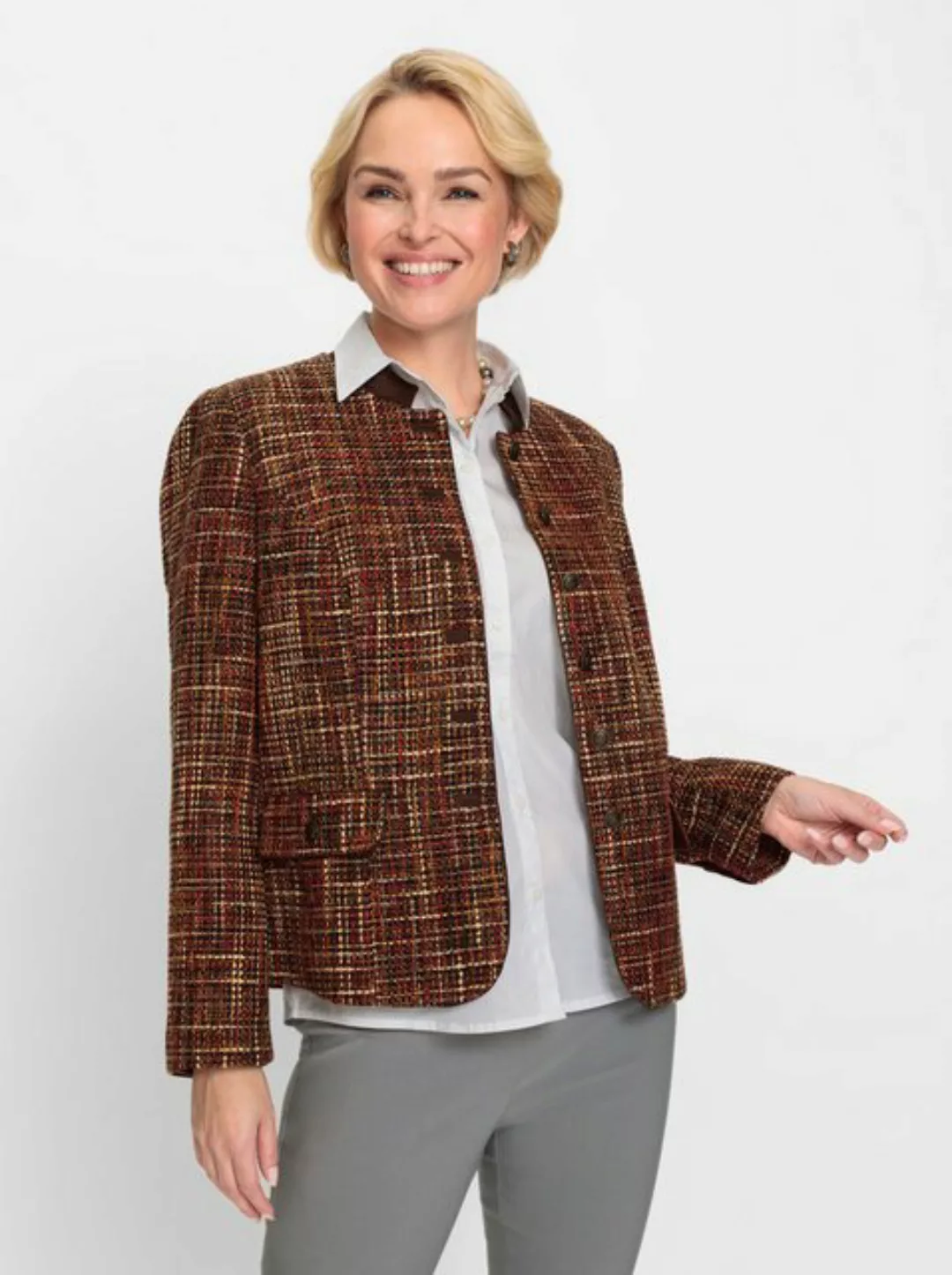 Witt Blusenblazer Bouclé-Blazer günstig online kaufen