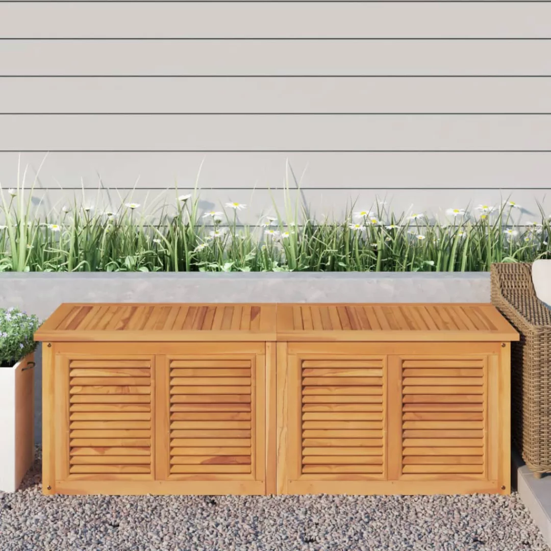Vidaxl Gartenbox Mit Beutel 150x50x53 Cm Massivholz Teak günstig online kaufen