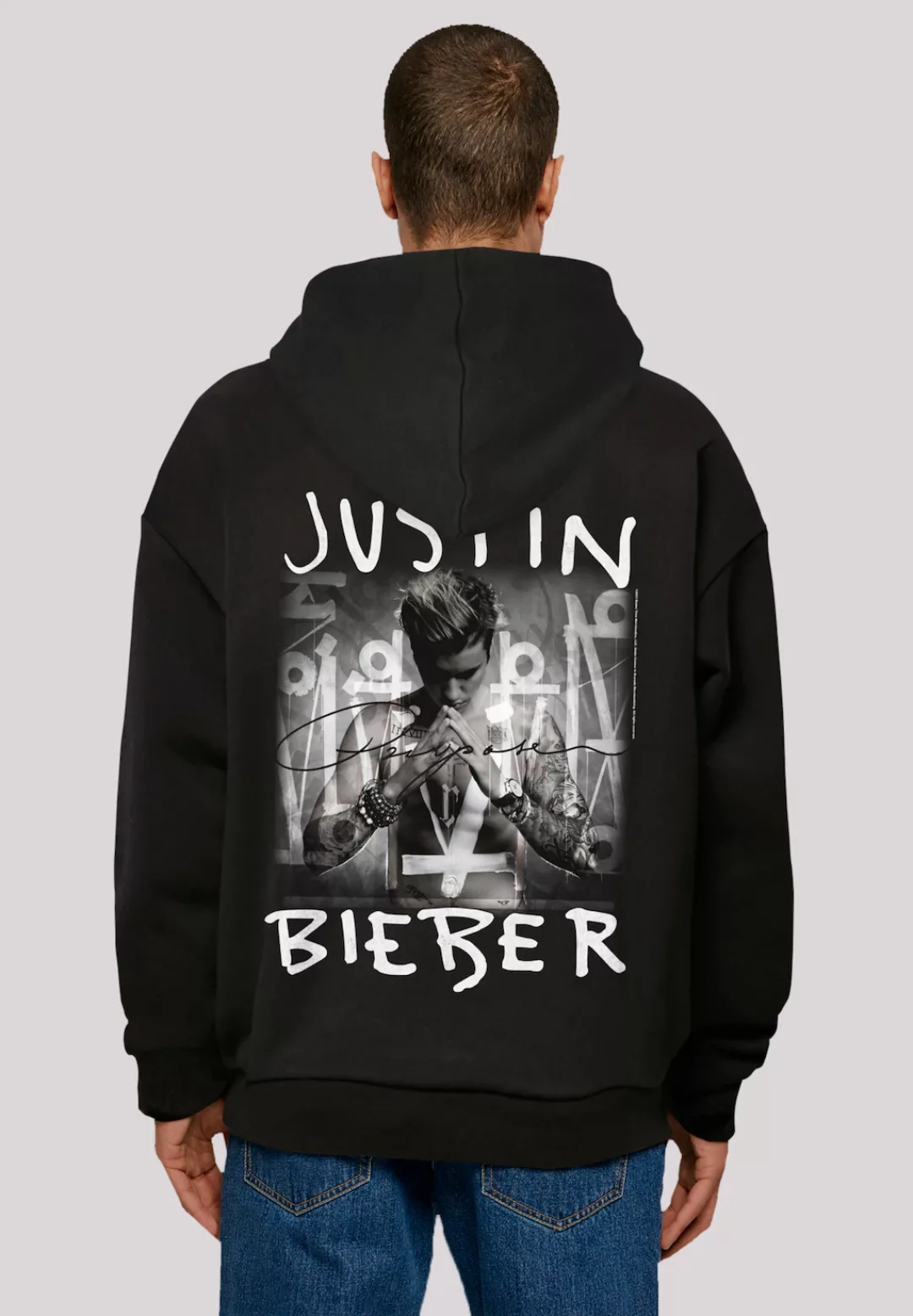 F4NT4STIC Kapuzenpullover "Justin Bieber Purpose Album Cover", Premium Qual günstig online kaufen