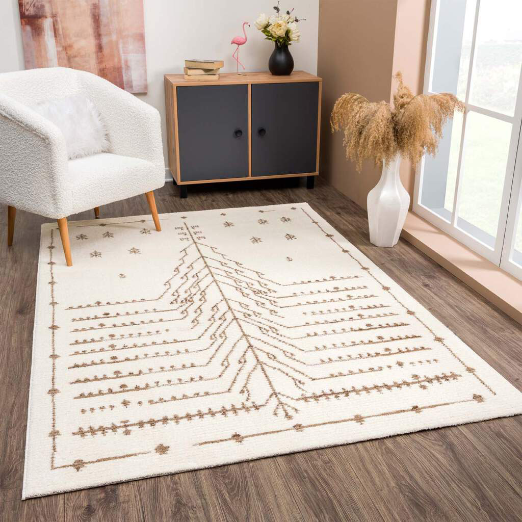 Carpet City Teppich »April 2308«, rechteckig, 10 mm Höhe, Läufer, weich dur günstig online kaufen