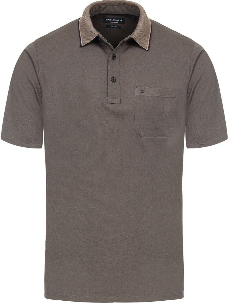 CASAMODA Poloshirt Polo-Shirt unifarben günstig online kaufen