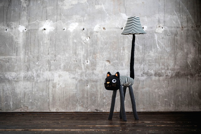 Happy Lamps for smiling eyes LED Stehlampe »Luna die Katze«, 1 flammig, Leu günstig online kaufen