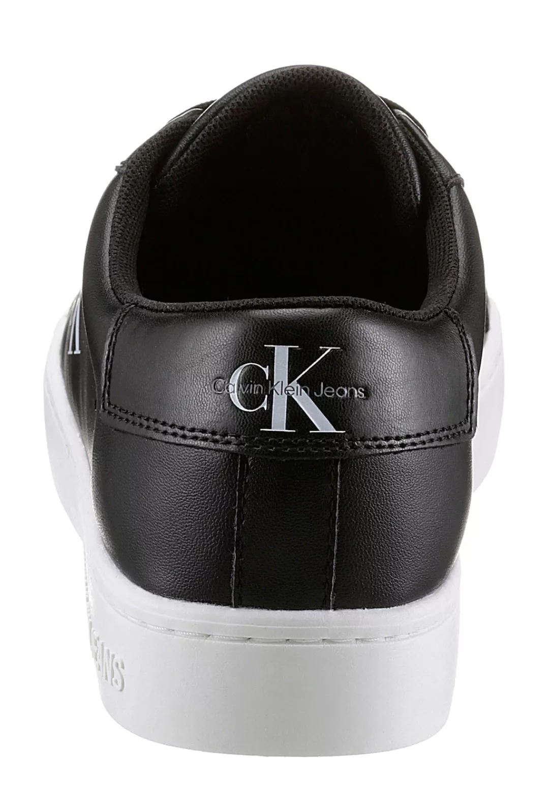 Calvin Klein Jeans Sneaker "CLASSIC CUPSOLE LACEUP LOW LTH", mit kontrastfa günstig online kaufen