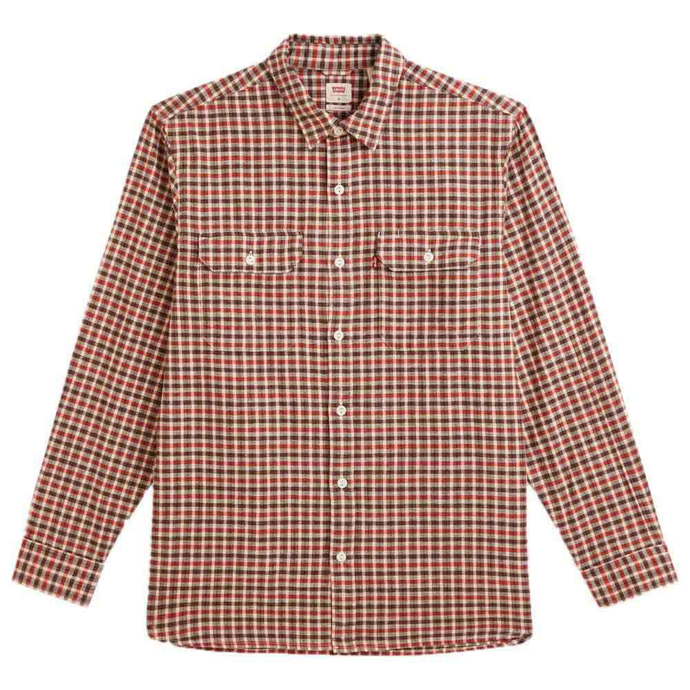 Levi´s ® Jackson Worker Langarm Hemd 2XL Donnie Plaid Sandshell günstig online kaufen