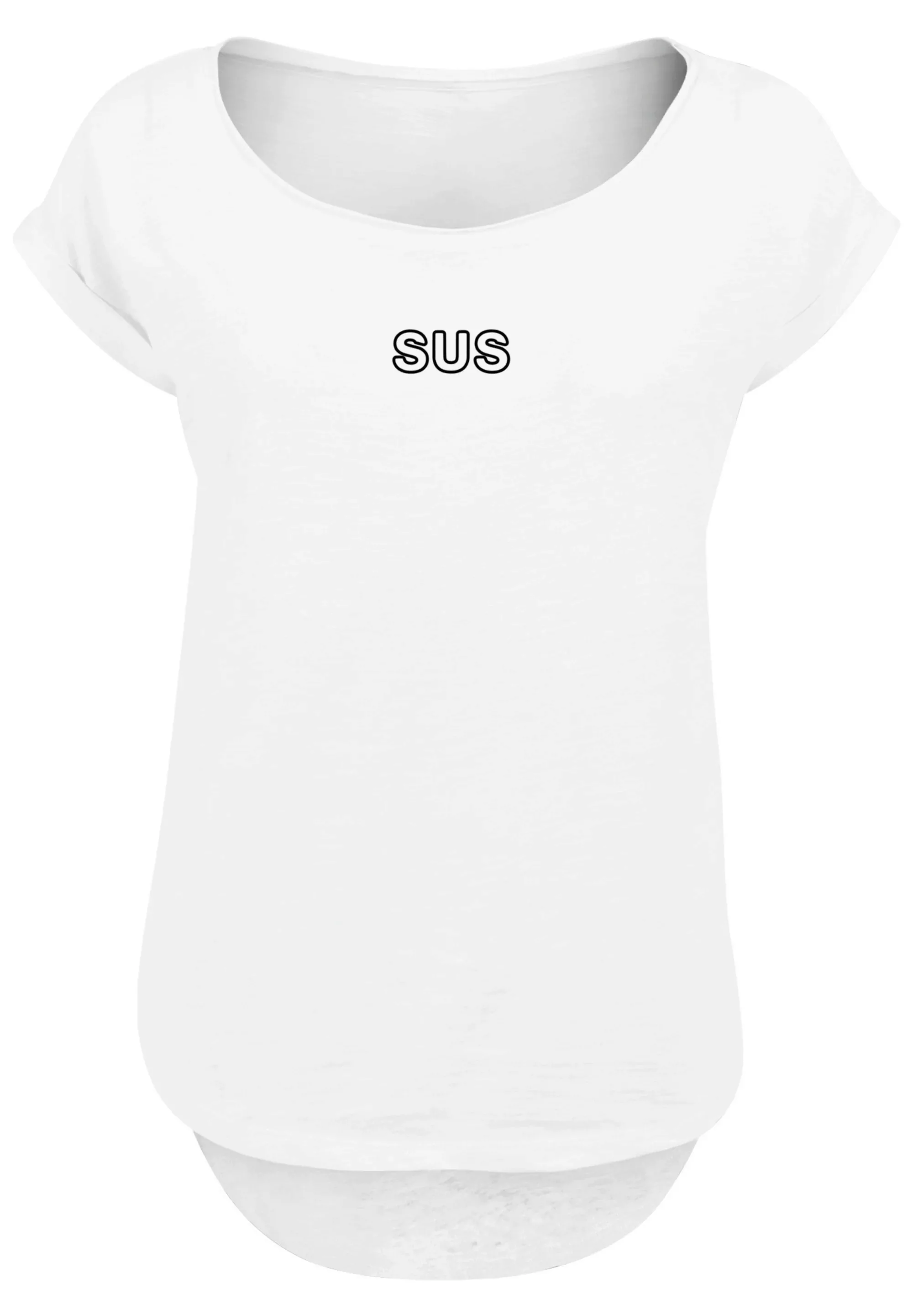 F4NT4STIC T-Shirt "SUS", Jugendwort 2022, slang, lang geschnitten günstig online kaufen