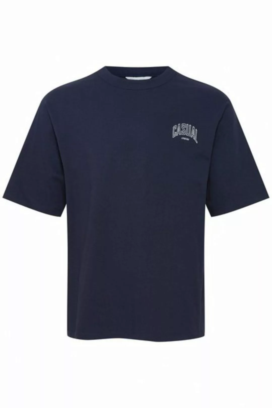 Casual Friday T-Shirt CFTue tee with small chest embroidery - 20504815 günstig online kaufen