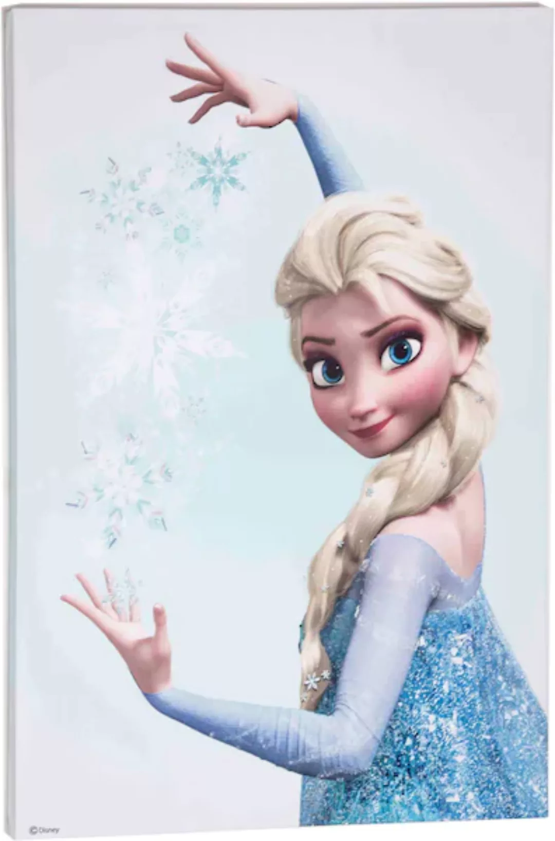 Disney Leinwandbild »Frozen Elsa«, (1 St.) günstig online kaufen