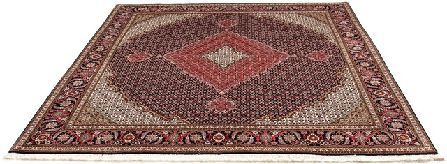 morgenland Orientteppich »Perser - Täbriz quadratisch - 203 x 202 cm - dunk günstig online kaufen