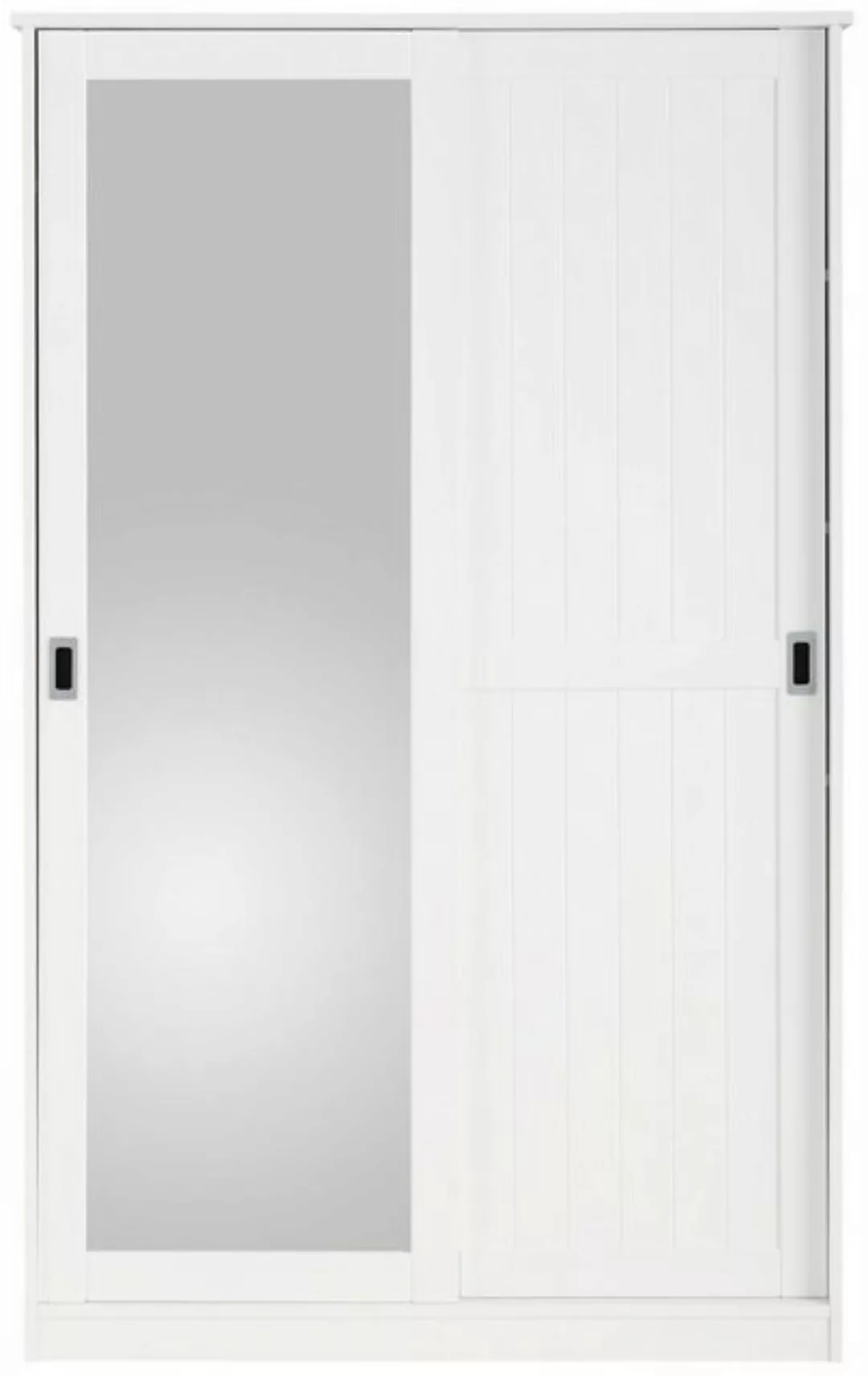Home affaire Garderobenschrank "Nekso", mit Spiegel, Breite 114 cm, aus MDF günstig online kaufen