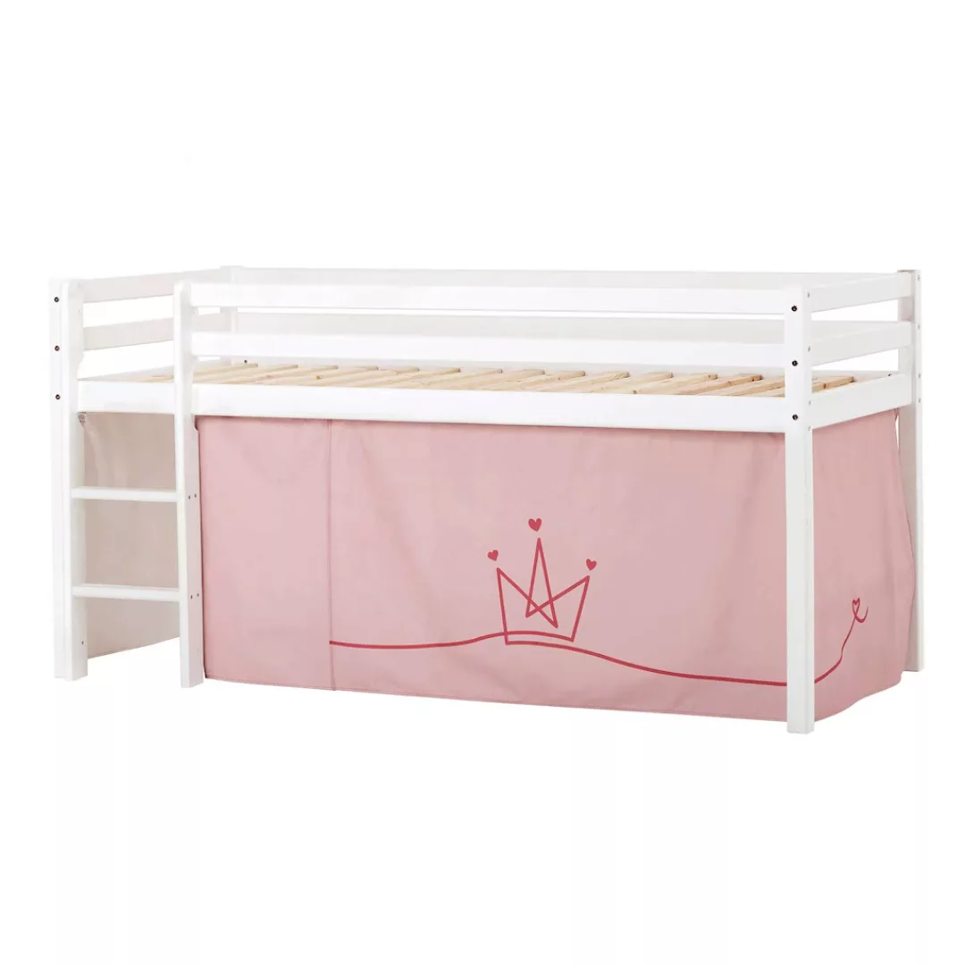 Hoppekids Hochbett "ECO Dream, Kinderbett, Spielbett, Halbhohes Bett aus Ma günstig online kaufen