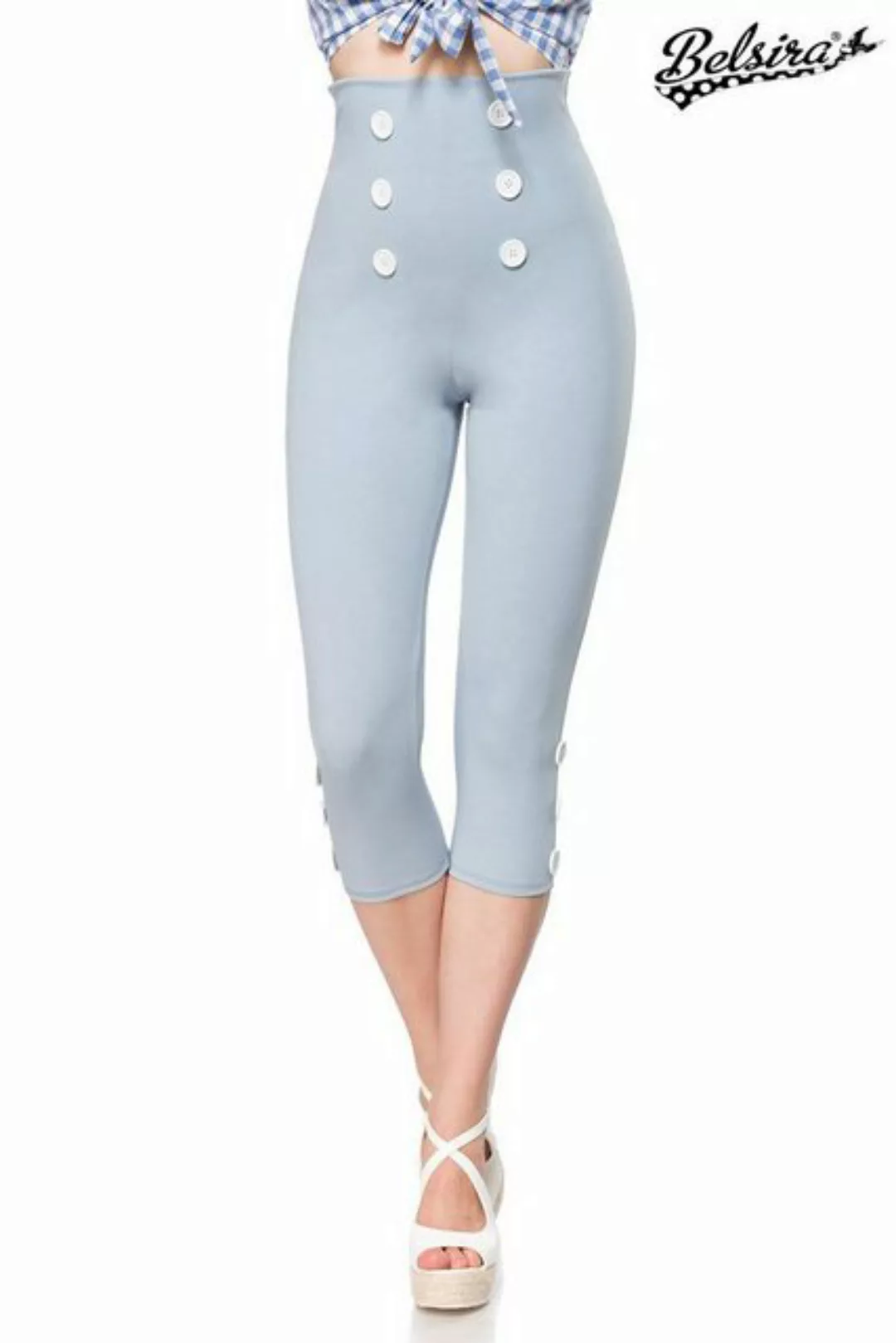 BELSIRA Homewearhose Belsira - Caprihose - (2XL,3XL,L,M) günstig online kaufen