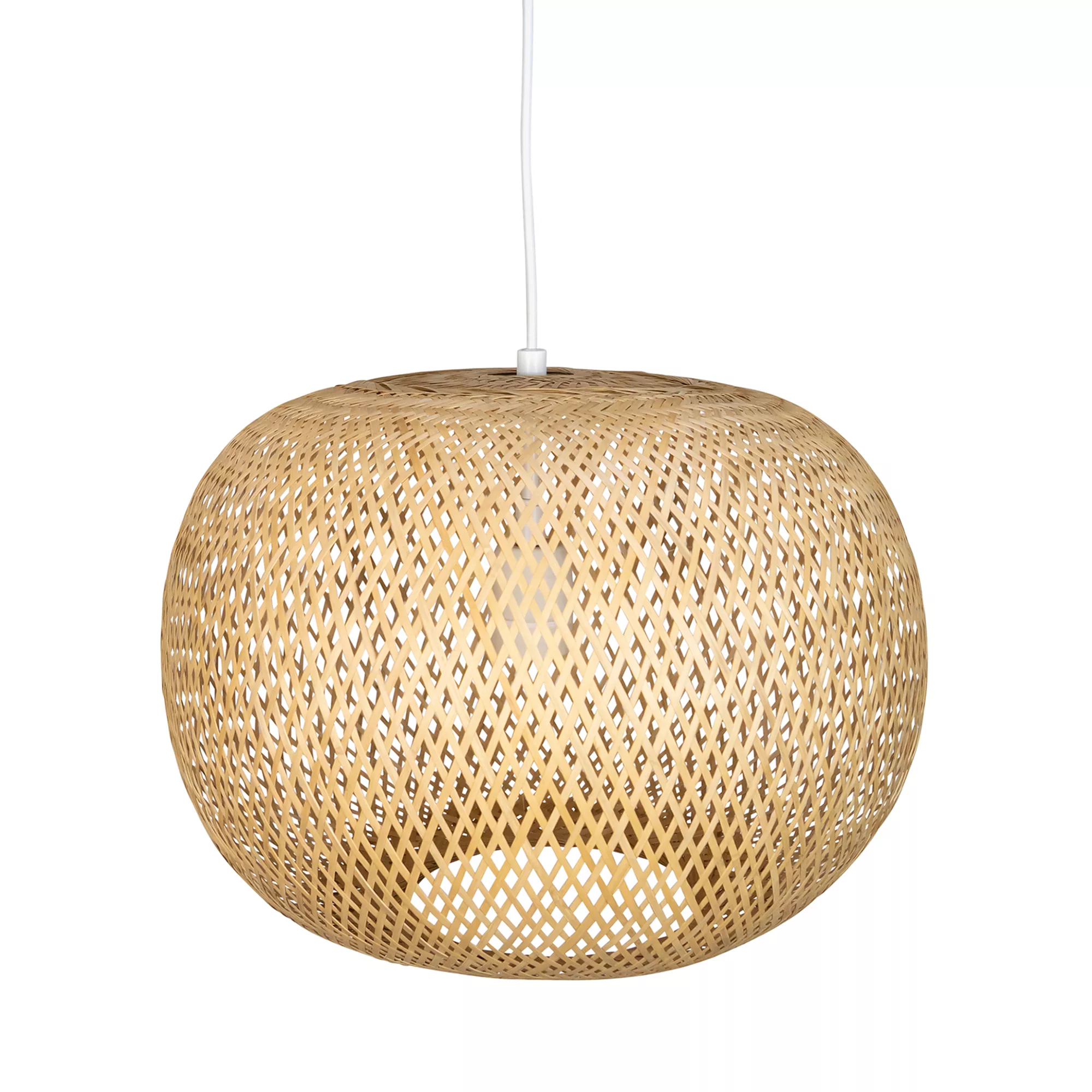 Collection - Bambus Lampenschirm - bambus natur/H x Ø 38x52cm/Leuchte und H günstig online kaufen