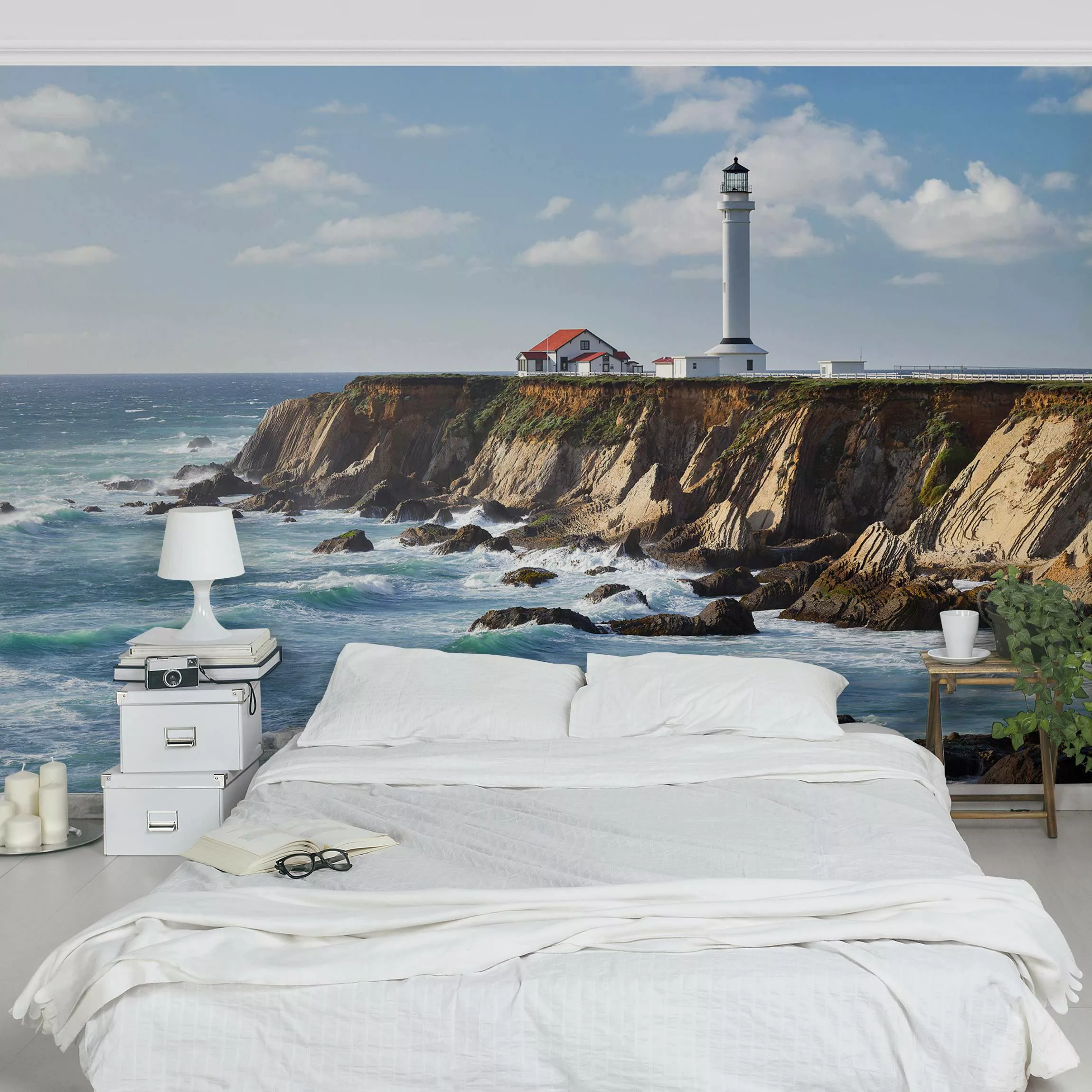 Fototapete Point Arena Lighthouse Kalifornien günstig online kaufen