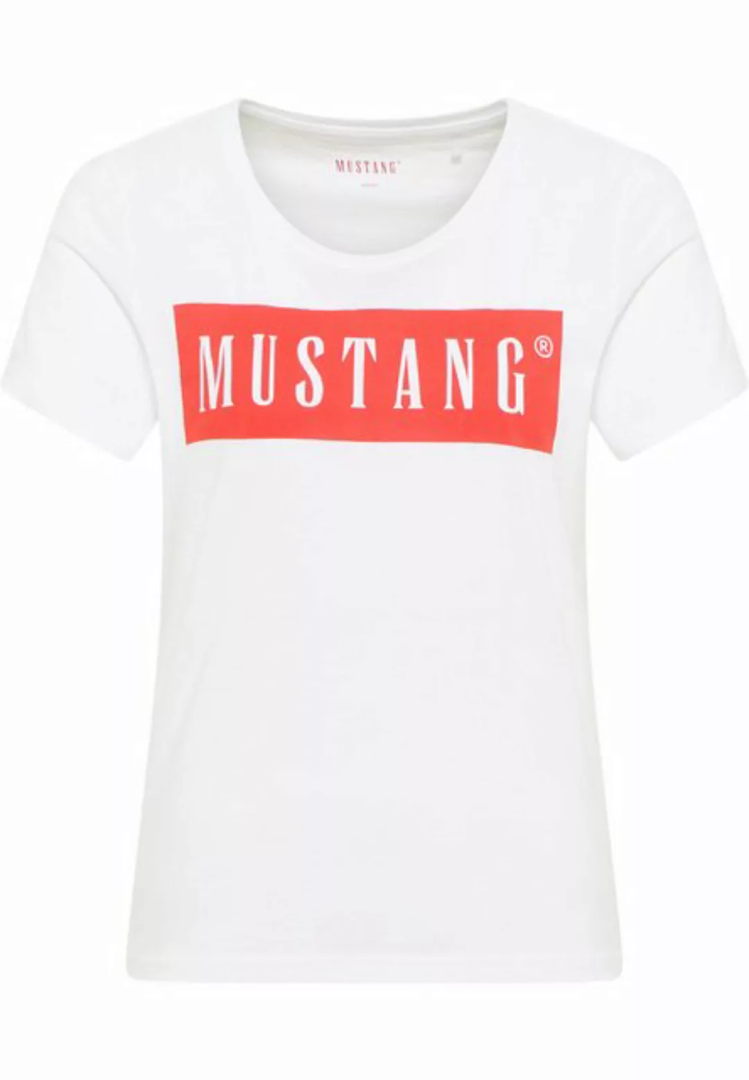 MUSTANG Kurzarmshirt T-Shirt günstig online kaufen