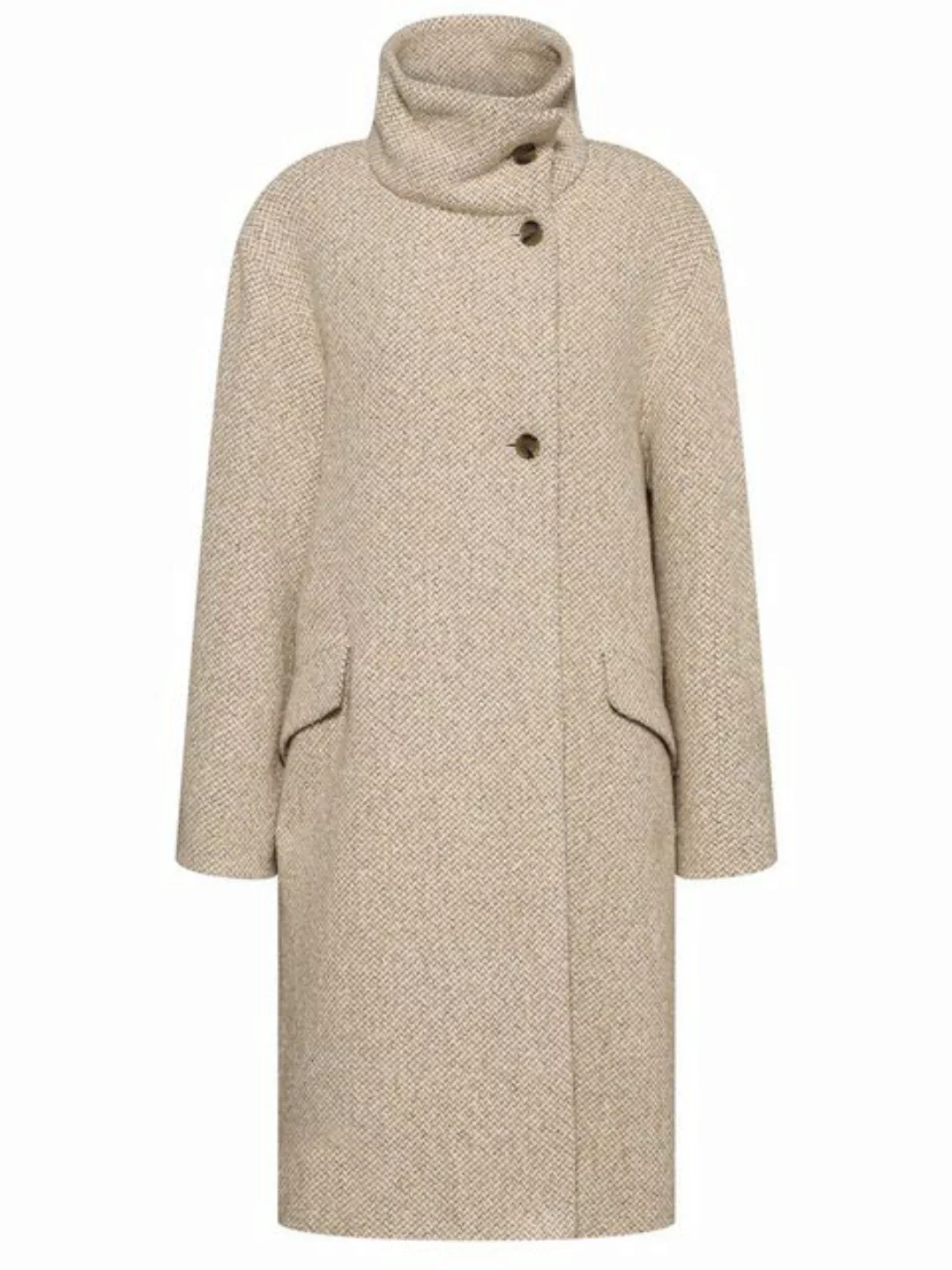 BOSS Wintermantel Damen Mantel mit Wolle COPPEDEA (1-tlg) günstig online kaufen