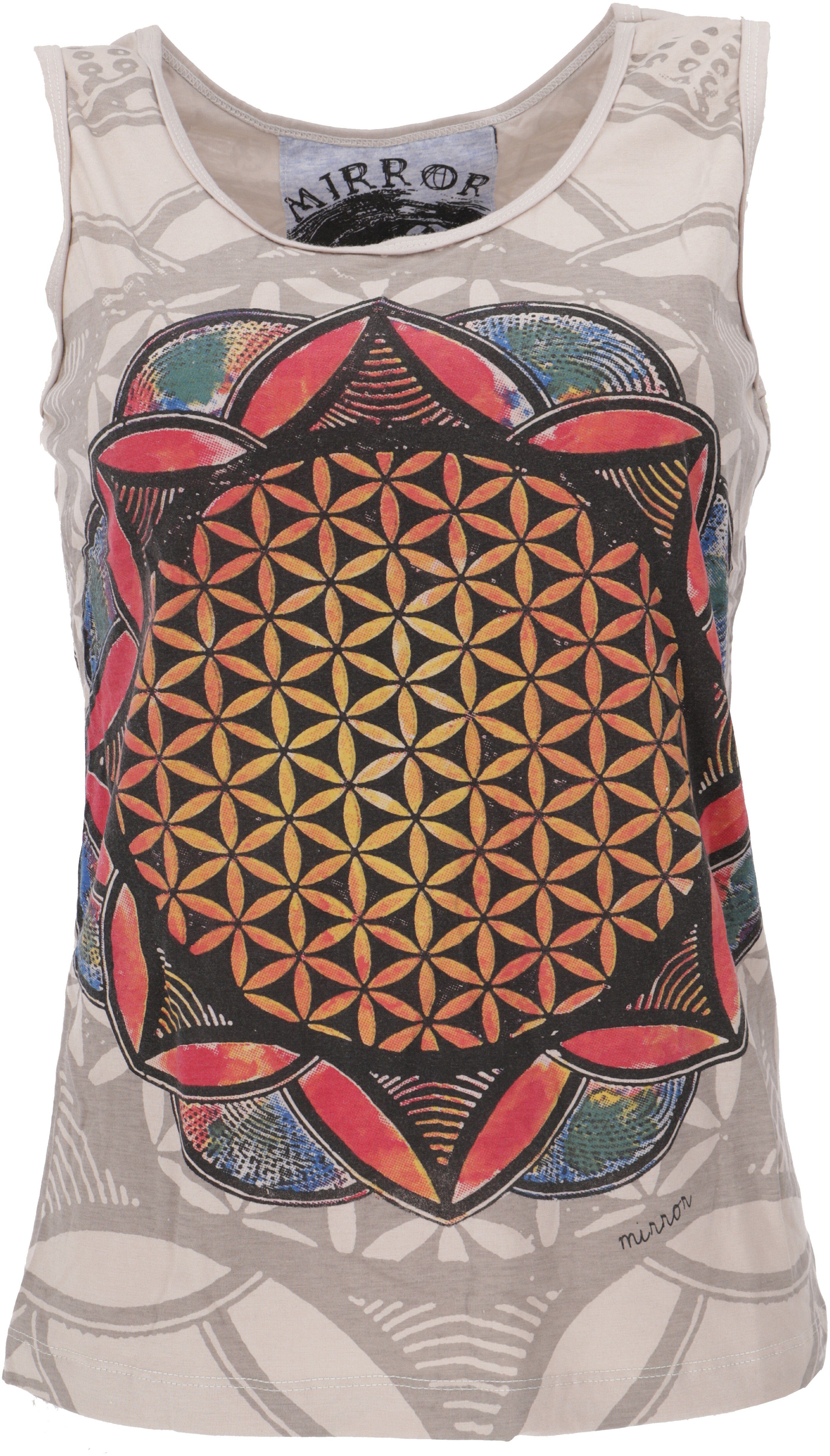 Guru-Shop T-Shirt Mirror Tank Top, Yoga-Top günstig online kaufen