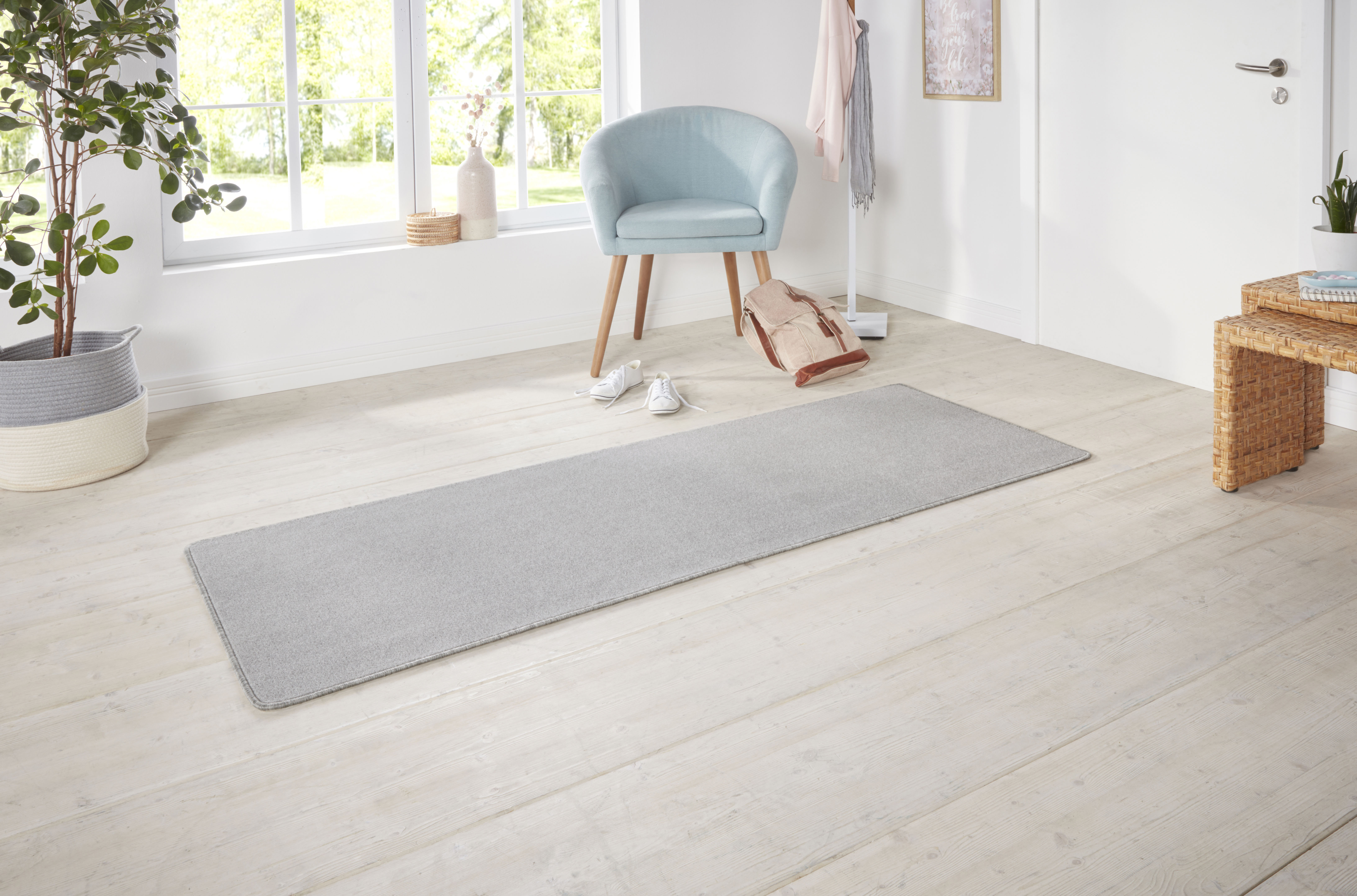 HANSE Home Teppich »Shashi«, rechteckig, 8,5 mm Höhe, Kurzflor, Unifarben, günstig online kaufen