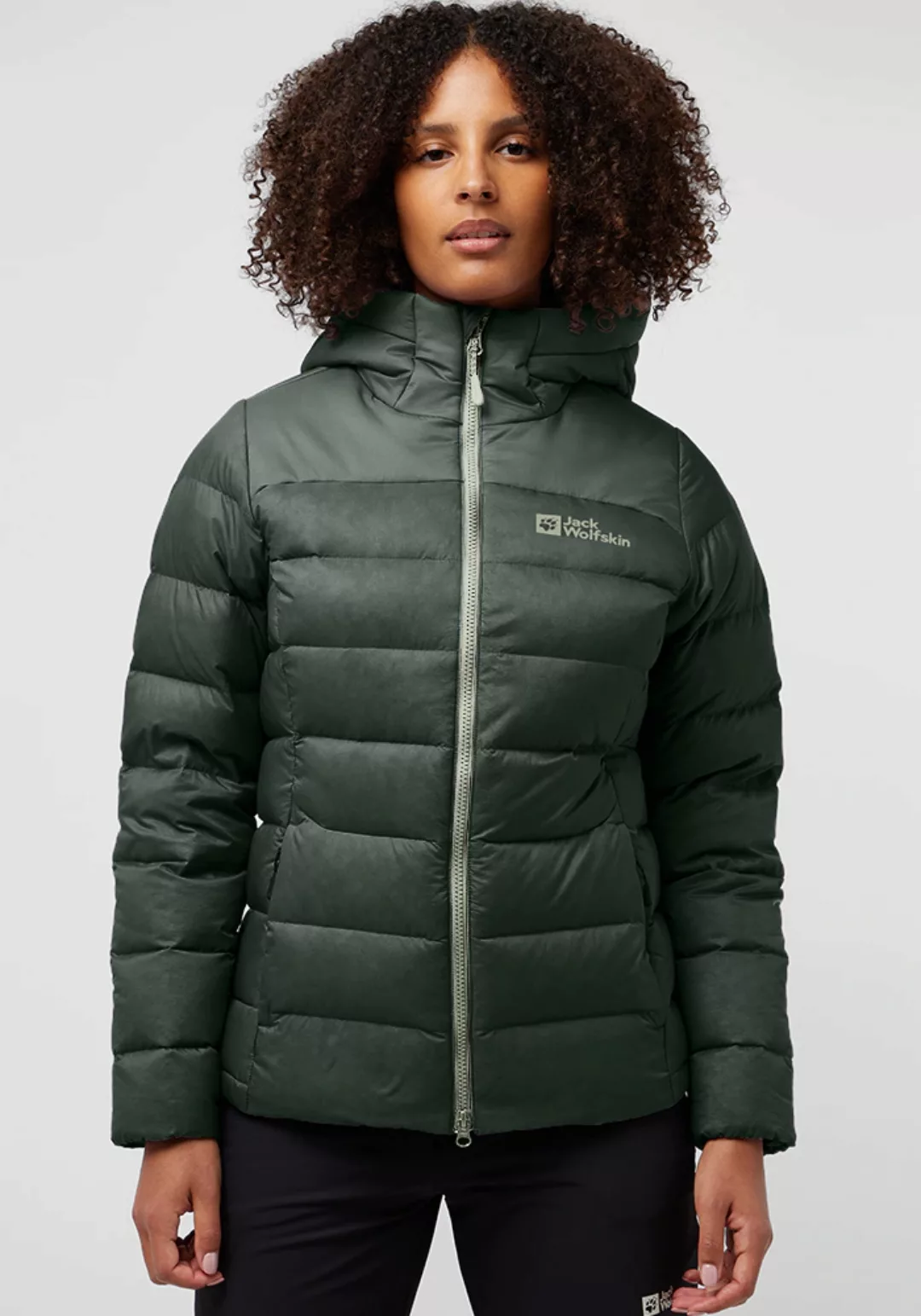 Jack Wolfskin Daunenjacke "NEBELHORN DOWN HOODY W", mit Kapuze günstig online kaufen