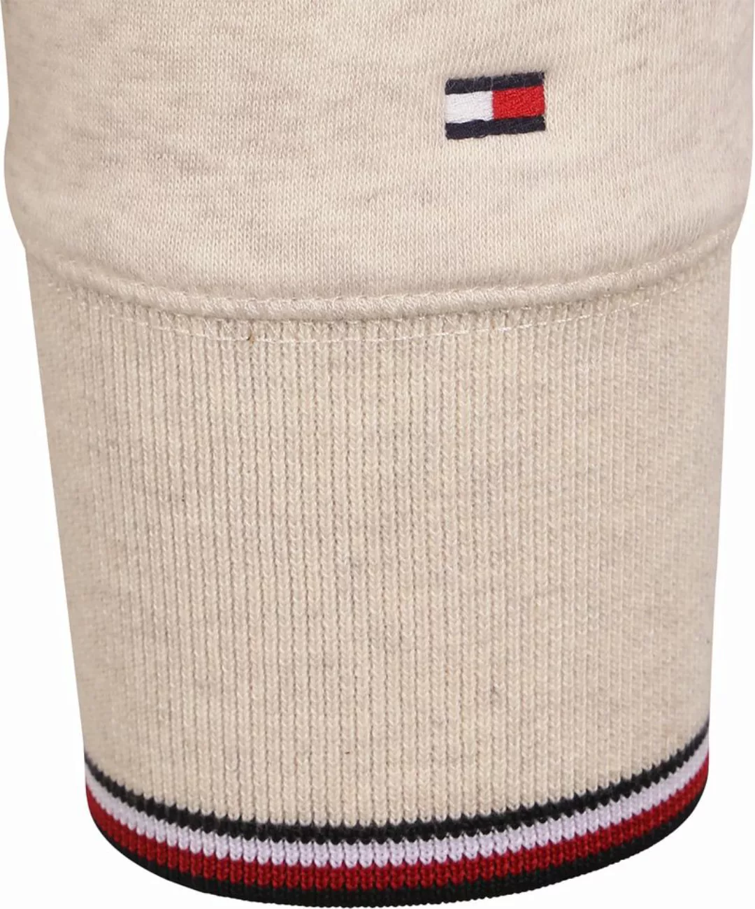 Tommy Hilfiger Sweater Logo Tipped Greige - Größe XL günstig online kaufen