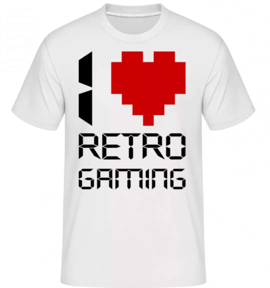 I Love Retro Gaming · Shirtinator Männer T-Shirt günstig online kaufen