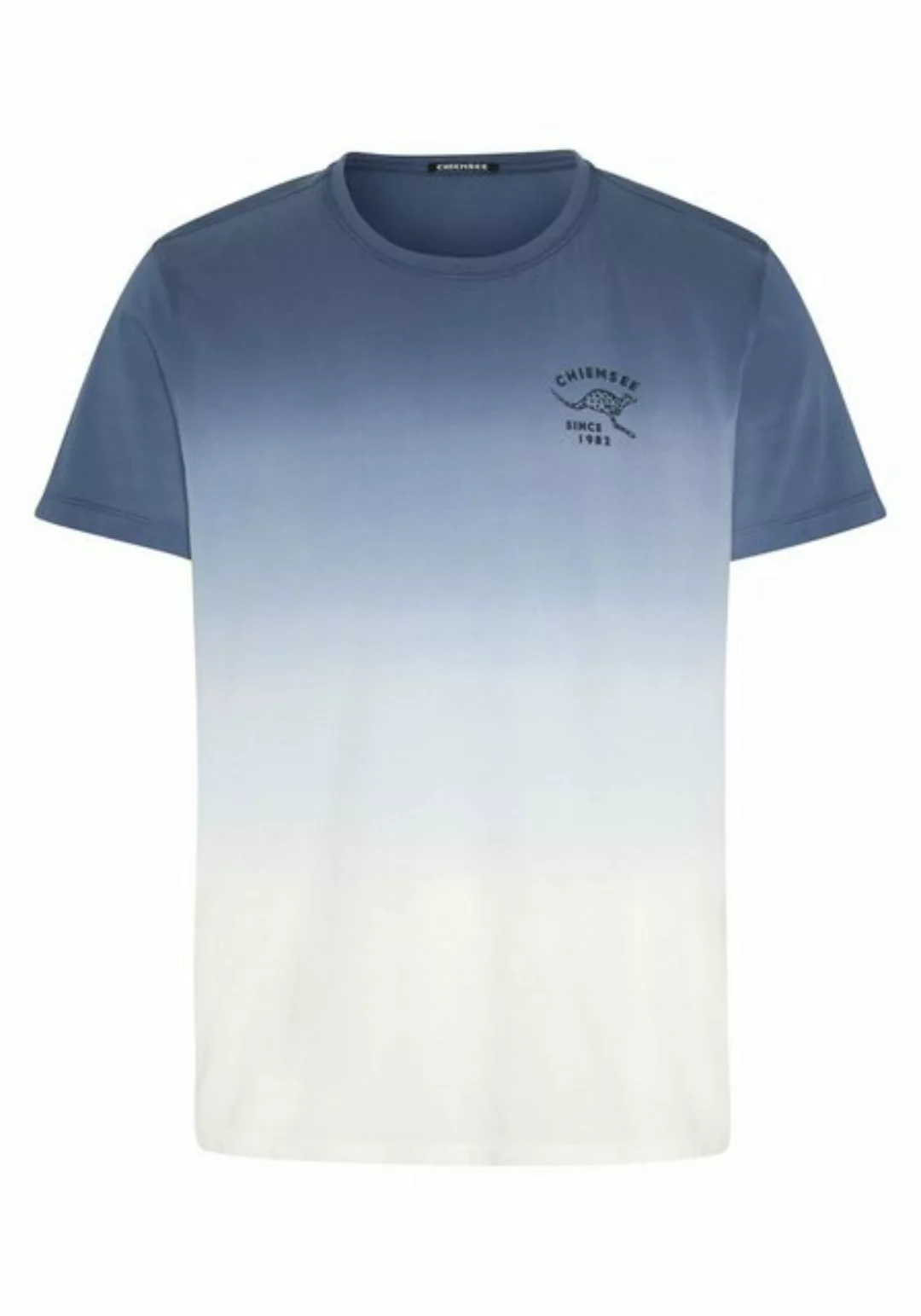 Chiemsee Print-Shirt T-Shirt im Dip-Dye-Look mit Print 1 günstig online kaufen