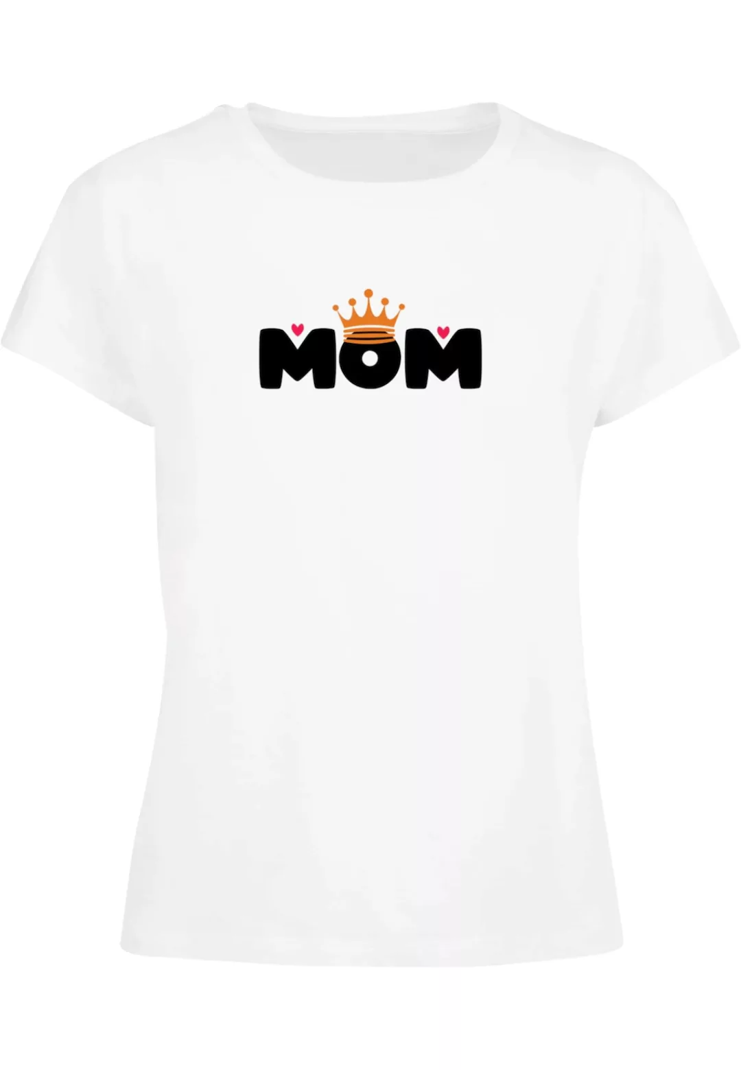 Merchcode T-Shirt "Merchcode Damen Ladies Mothers Day - Queen Mom Box Tee" günstig online kaufen