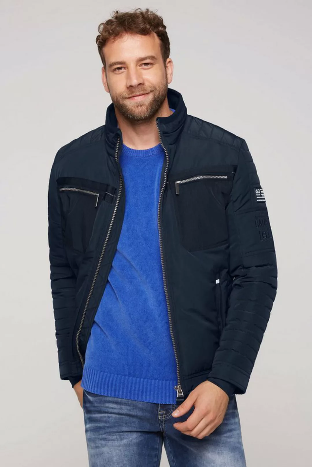 CAMP DAVID Winterjacke mit Brusttaschen günstig online kaufen