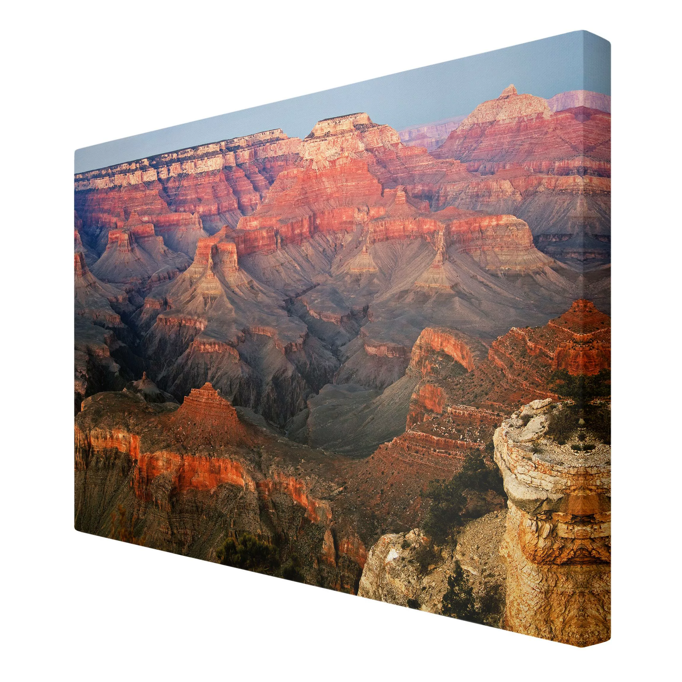 Leinwandbild - Querformat Grand Canyon nach dem Sonnenuntergang günstig online kaufen