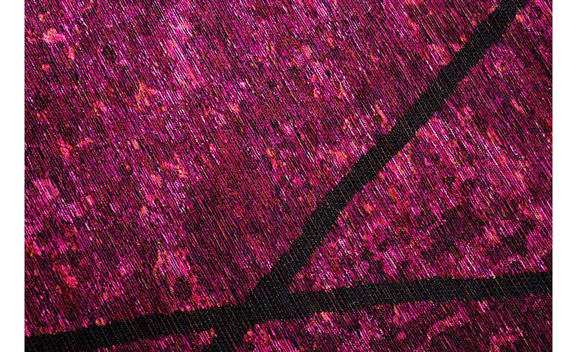 Tom Tailor Webteppich  Fine Line ¦ rosa/pink ¦ Synthetische Fasern ¦ Maße ( günstig online kaufen