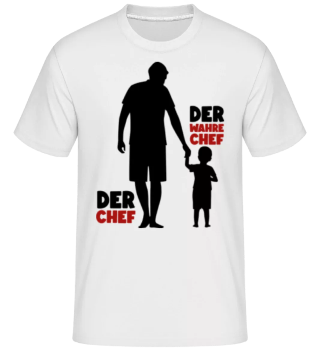 Der Wahre Chef · Shirtinator Männer T-Shirt günstig online kaufen