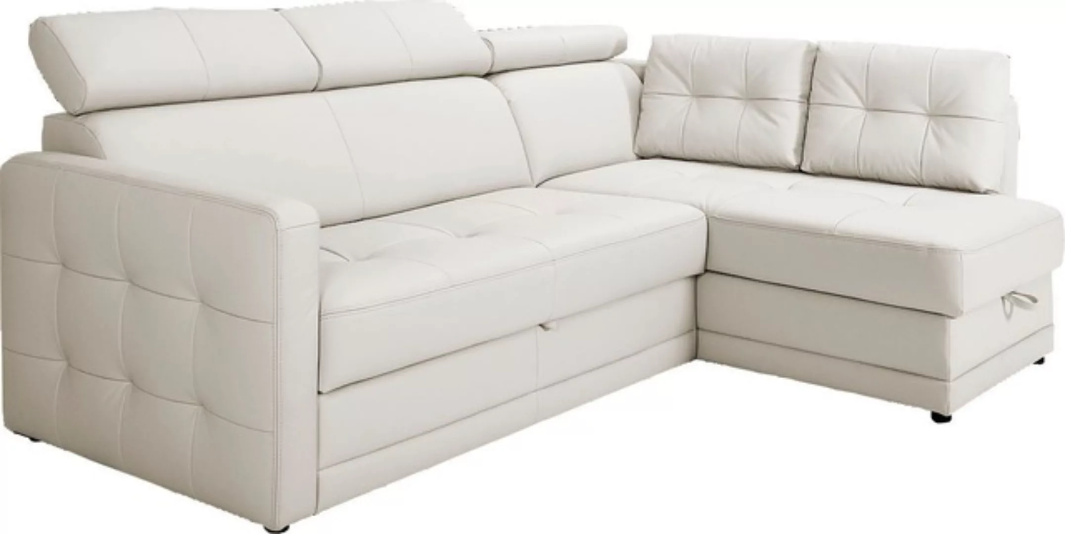 exxpo - sofa fashion Ecksofa »Arles, bequeme Federkernunterfederung, L-Form günstig online kaufen