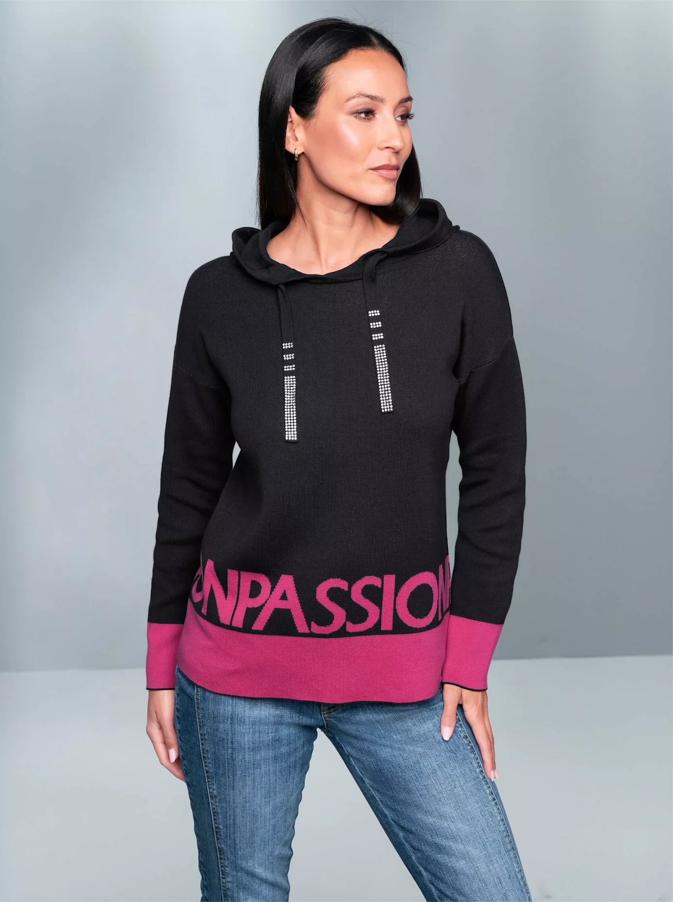 heine Kapuzenpullover "Long-Pullover" günstig online kaufen