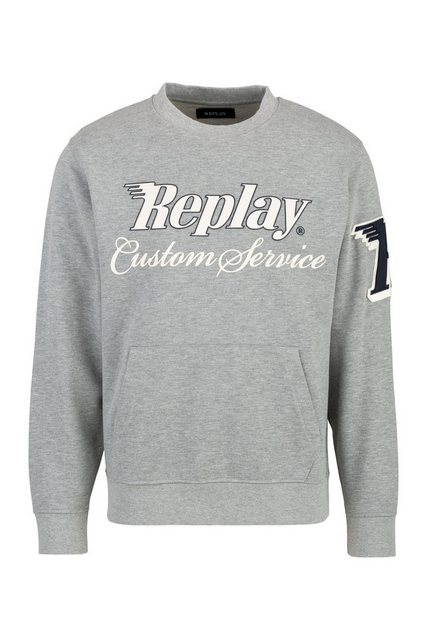 Replay Sweatshirt Cotton Fleece günstig online kaufen