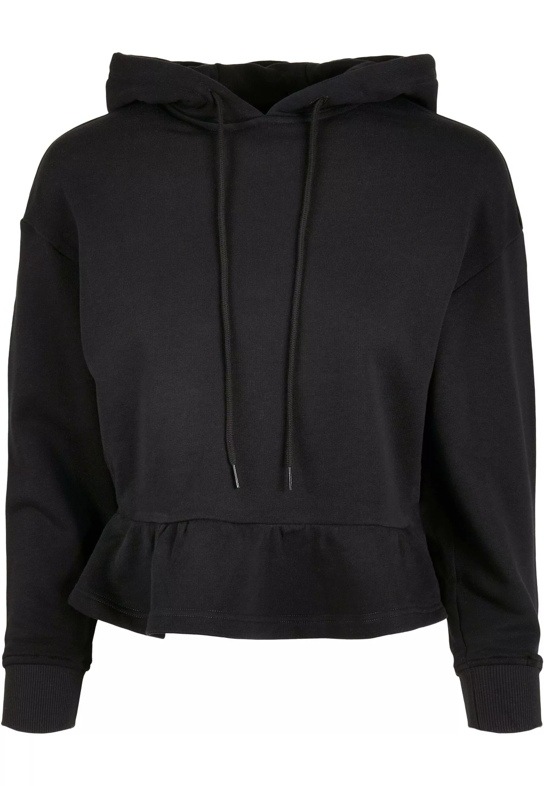 URBAN CLASSICS Kapuzenpullover "Urban Classics Damen Ladies Organic Volants günstig online kaufen