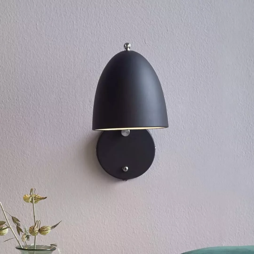 Wandlampe Alexander mit Kabel u. Stecker, schwarz günstig online kaufen