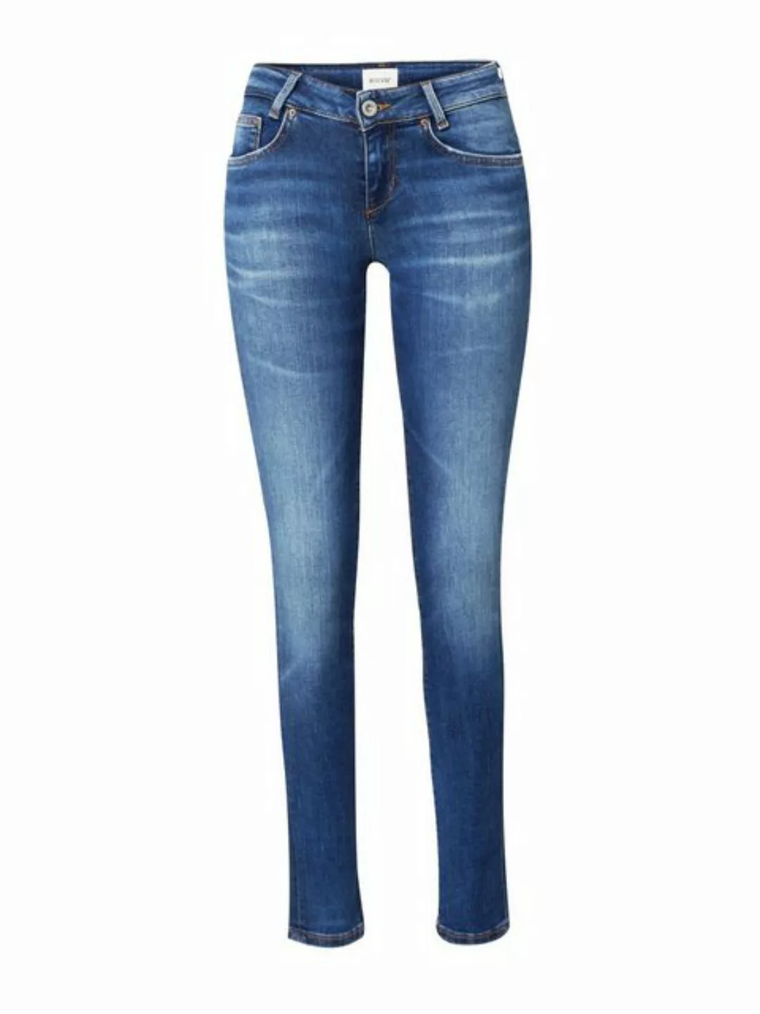 Mustang Damen Jeans QUINCY Skinny Fit - Blau - Mid Blue Denim günstig online kaufen
