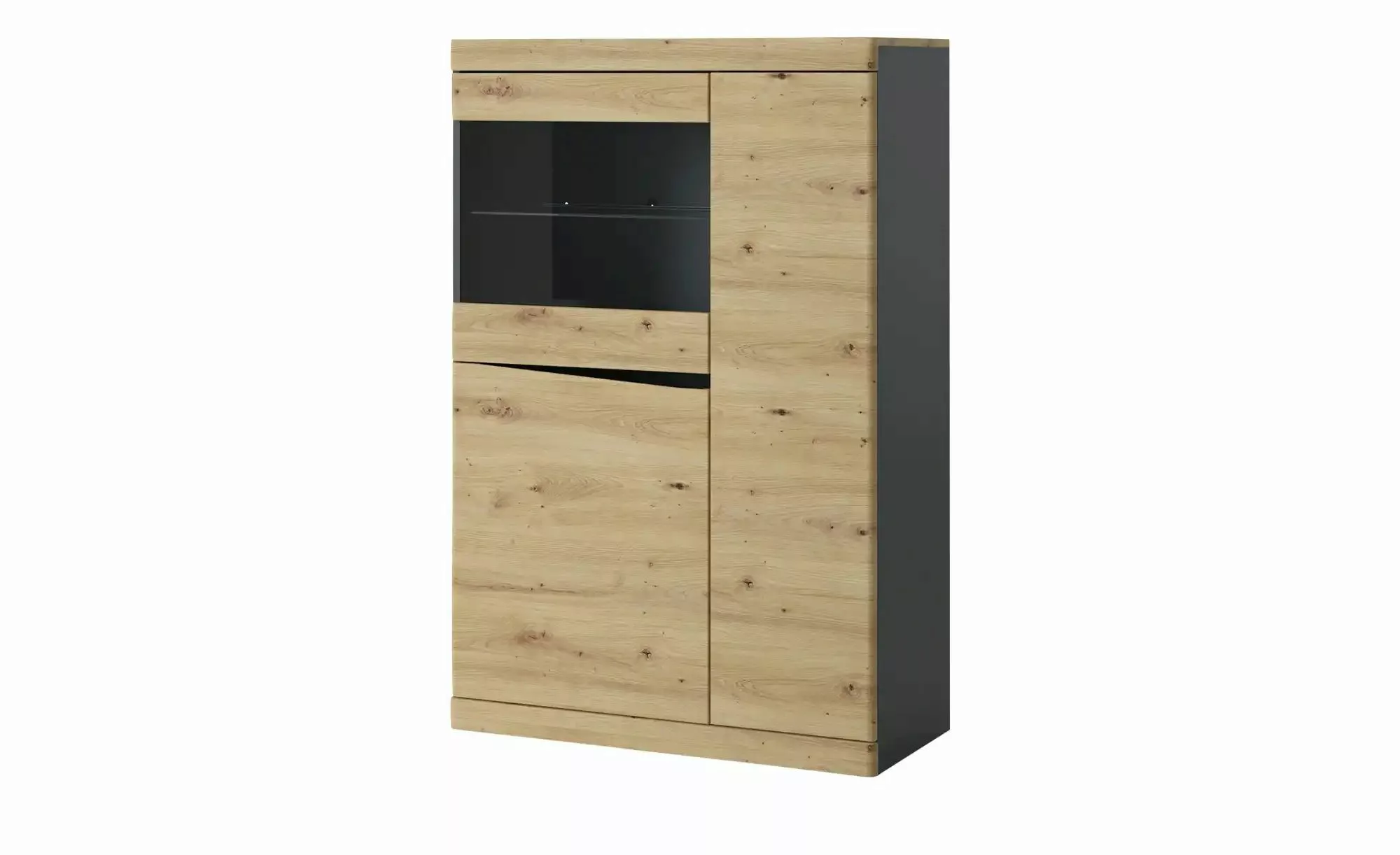 Highboard  Turino Neo ¦ holzfarben ¦ Maße (cm): B: 86 H: 130,8 T: 39.9 Komm günstig online kaufen