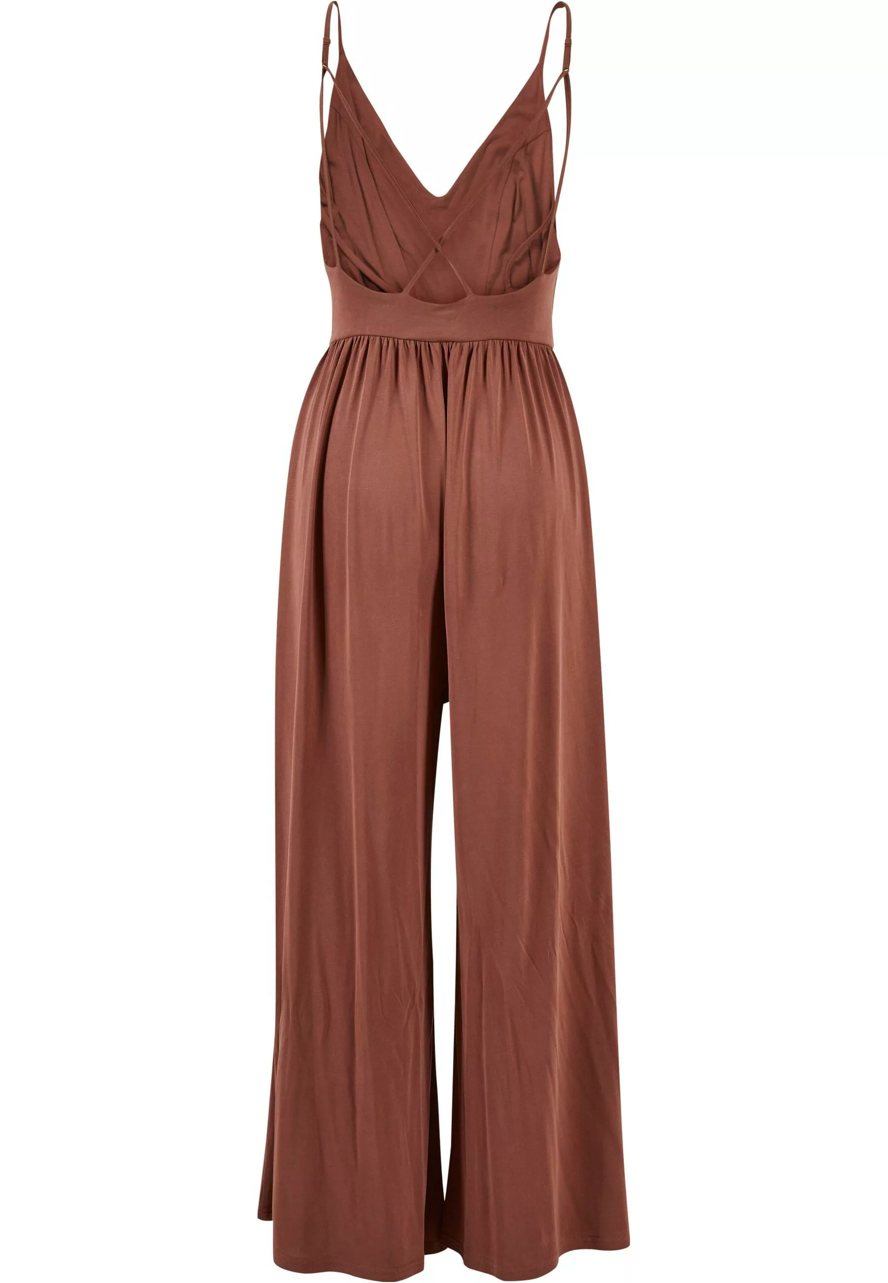 URBAN CLASSICS Jumpsuit "Urban Classics Damen Ladies Modal Spaghetti Jumpsu günstig online kaufen