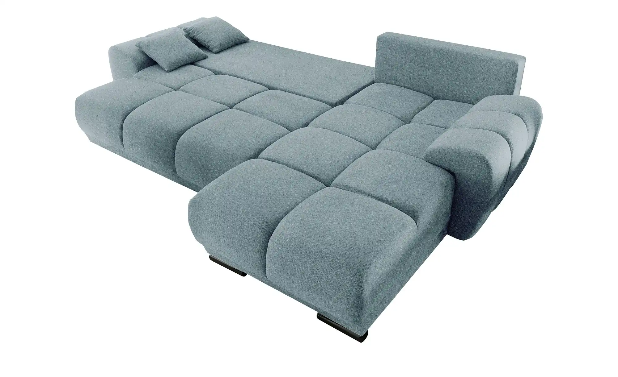 uno Ecksofa  Melinda L ¦ blau ¦ Maße (cm): B: 289 H: 85 T: 189 Polstermöbel günstig online kaufen