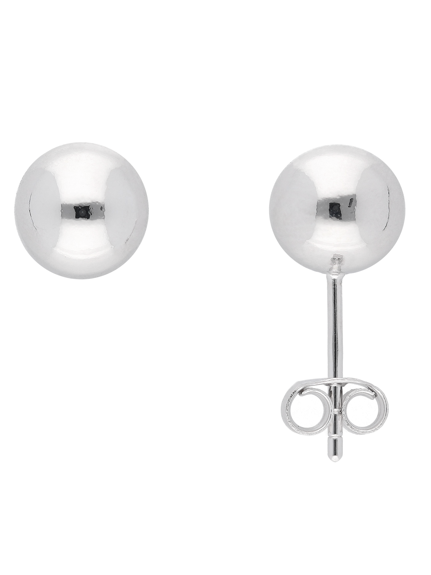 Adelia´s Paar Ohrhänger "1 Paar 925 Silber Ohrringe / Ohrstecker Ø 8 mm", 9 günstig online kaufen