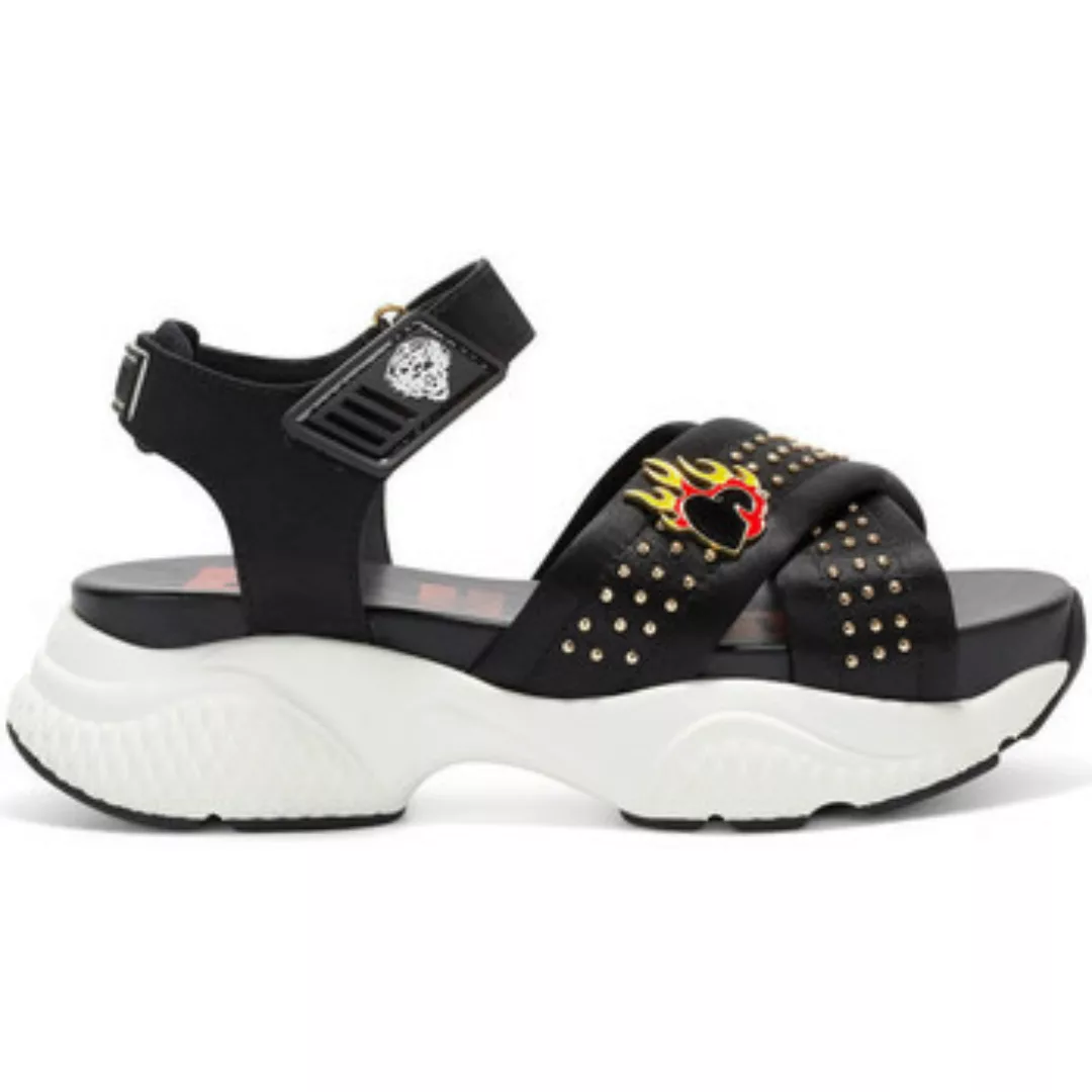 Ed Hardy  Sandalen Flaming sandal black günstig online kaufen