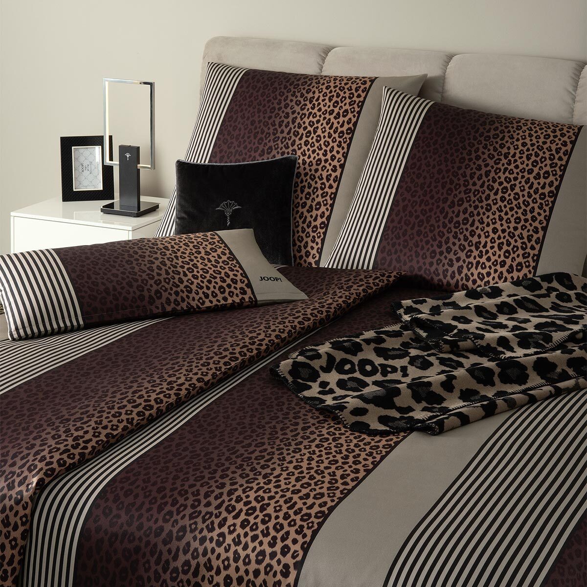 JOOP! Bettwäsche Leo, Mako Satin, 3 günstig online kaufen