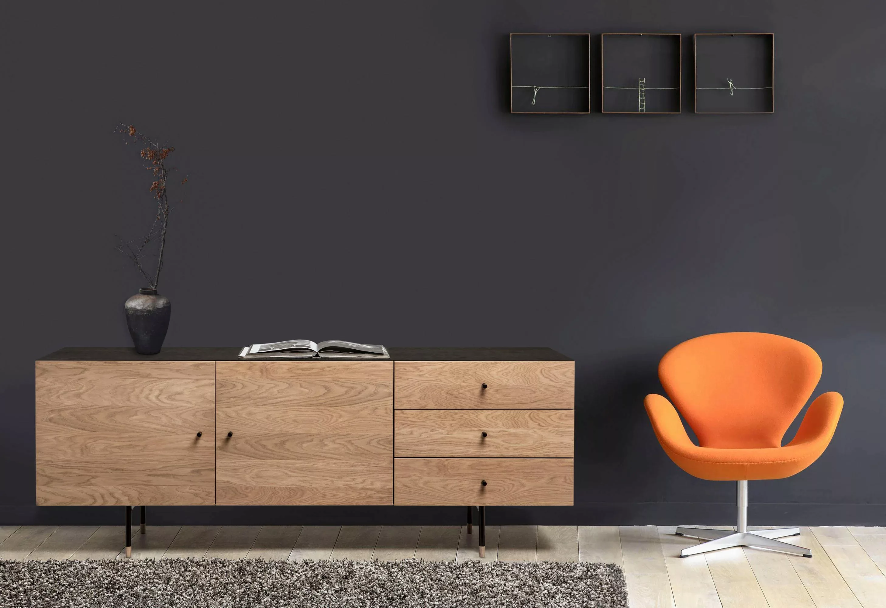 Woodman Sideboard "Daniel", mit Soft Close Funktion, Breite 180 cm günstig online kaufen