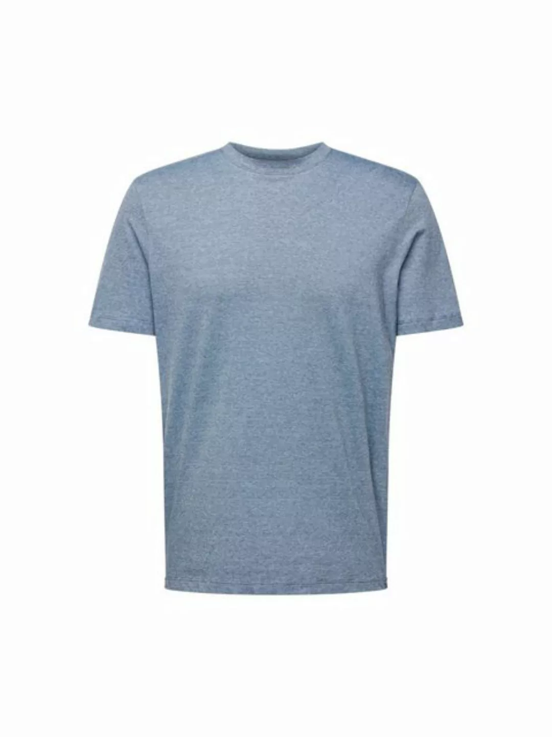 Casual Friday T-Shirt Rundhals Basic T-Shirt Meliert CFThor 5743 in Grün günstig online kaufen