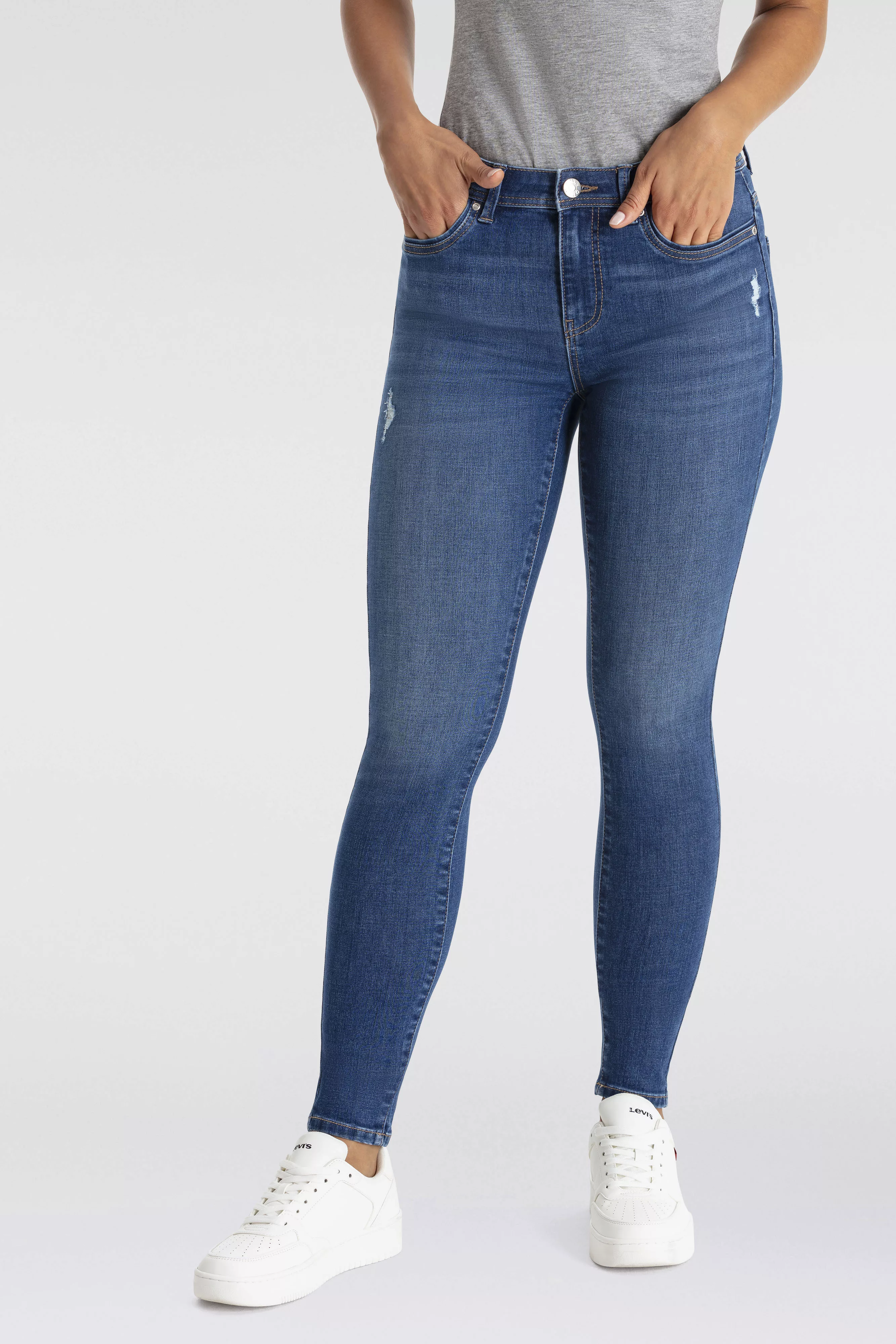 ONLY Skinny-fit-Jeans ONLWOW MID SKINNY BJ günstig online kaufen