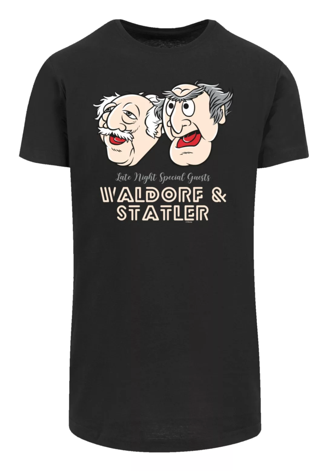 F4NT4STIC T-Shirt "Disney Muppets Late Night Waldorf & Statler", Premium Qu günstig online kaufen
