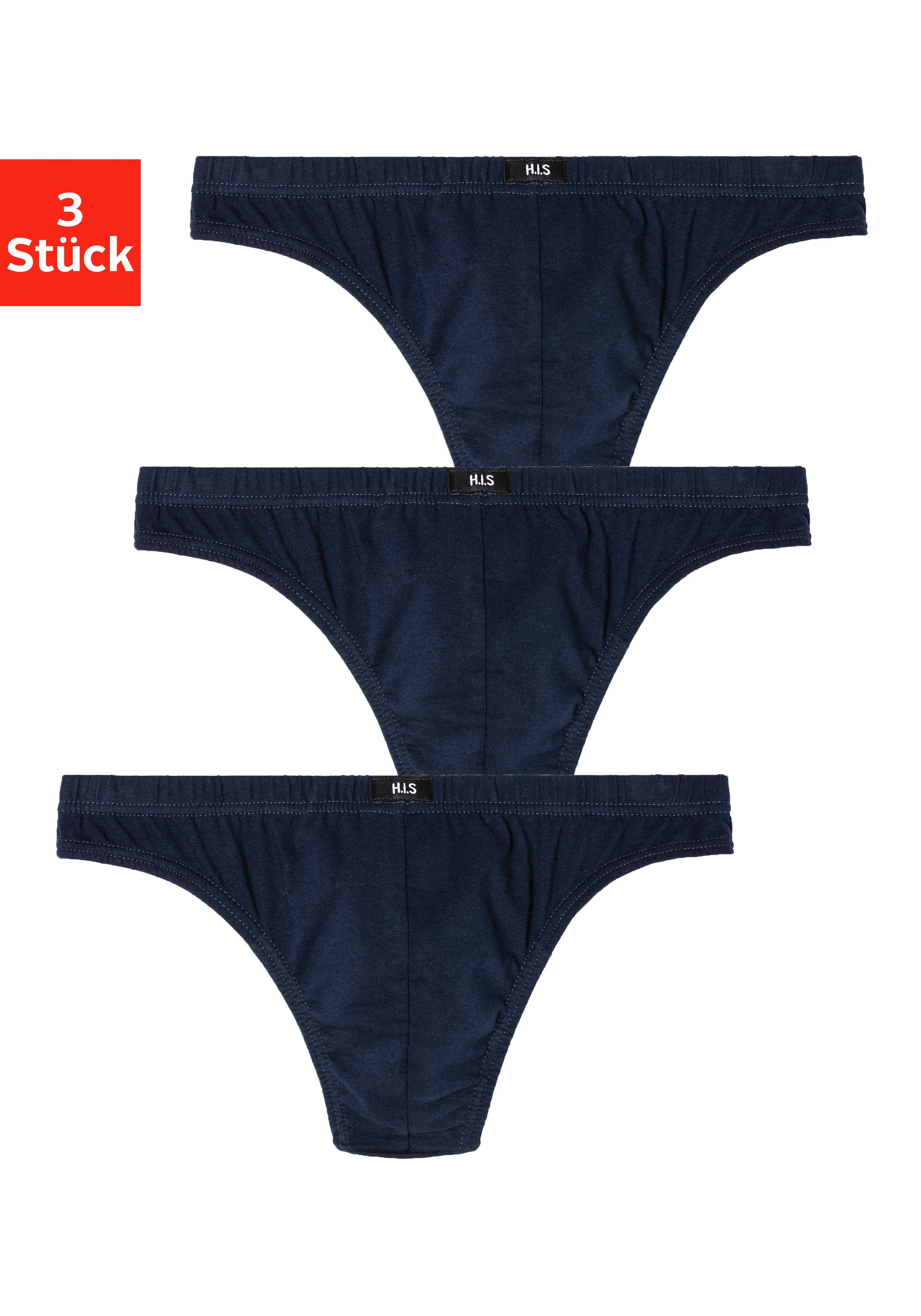 H.I.S String (Packung, 3-St) aus weichem günstig online kaufen