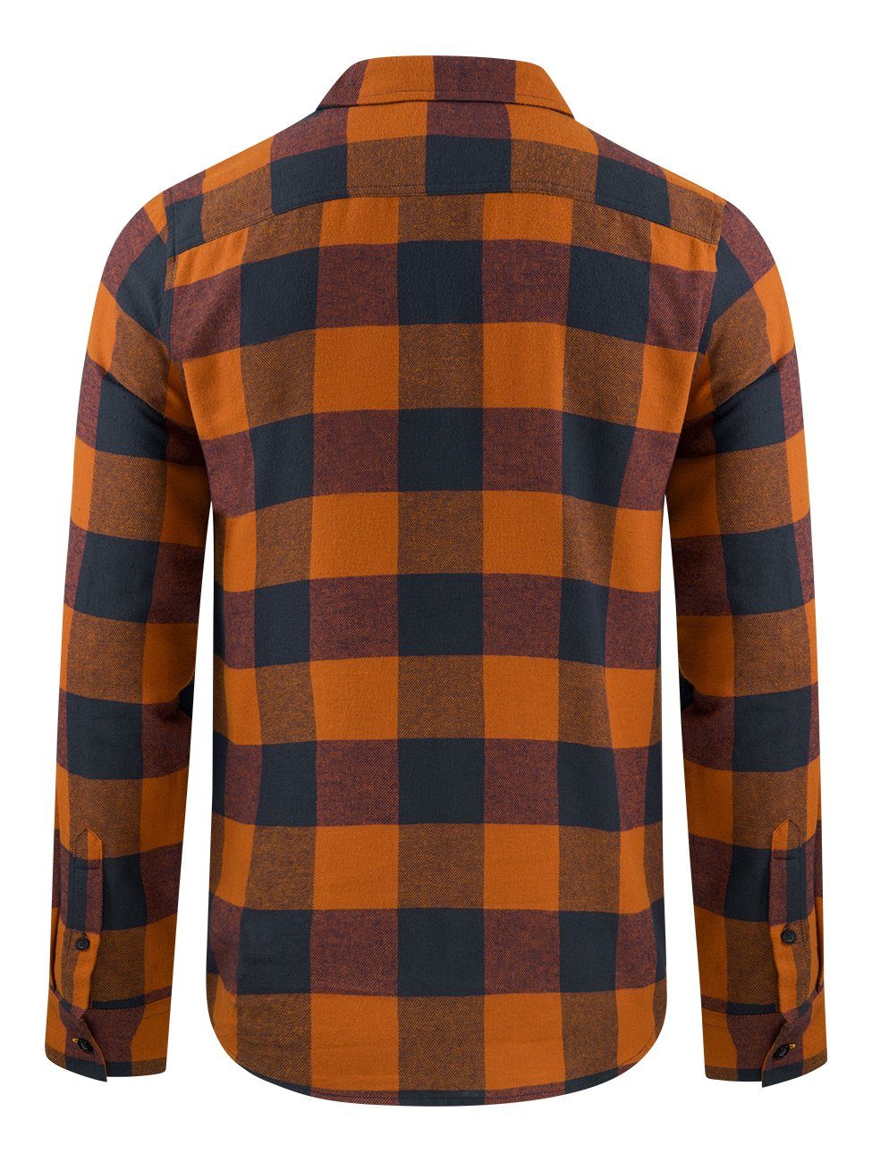 riverso Flanellhemd Herren langarm Kariert Regular Fit RIVArne günstig online kaufen