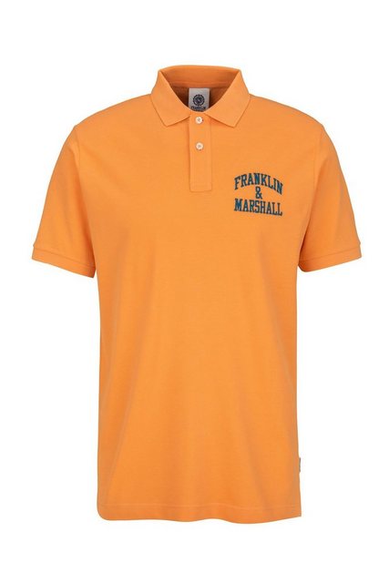 Franklin & Marshall Poloshirt Poloshirt mit Logostick Aus reiner Baumwolle günstig online kaufen